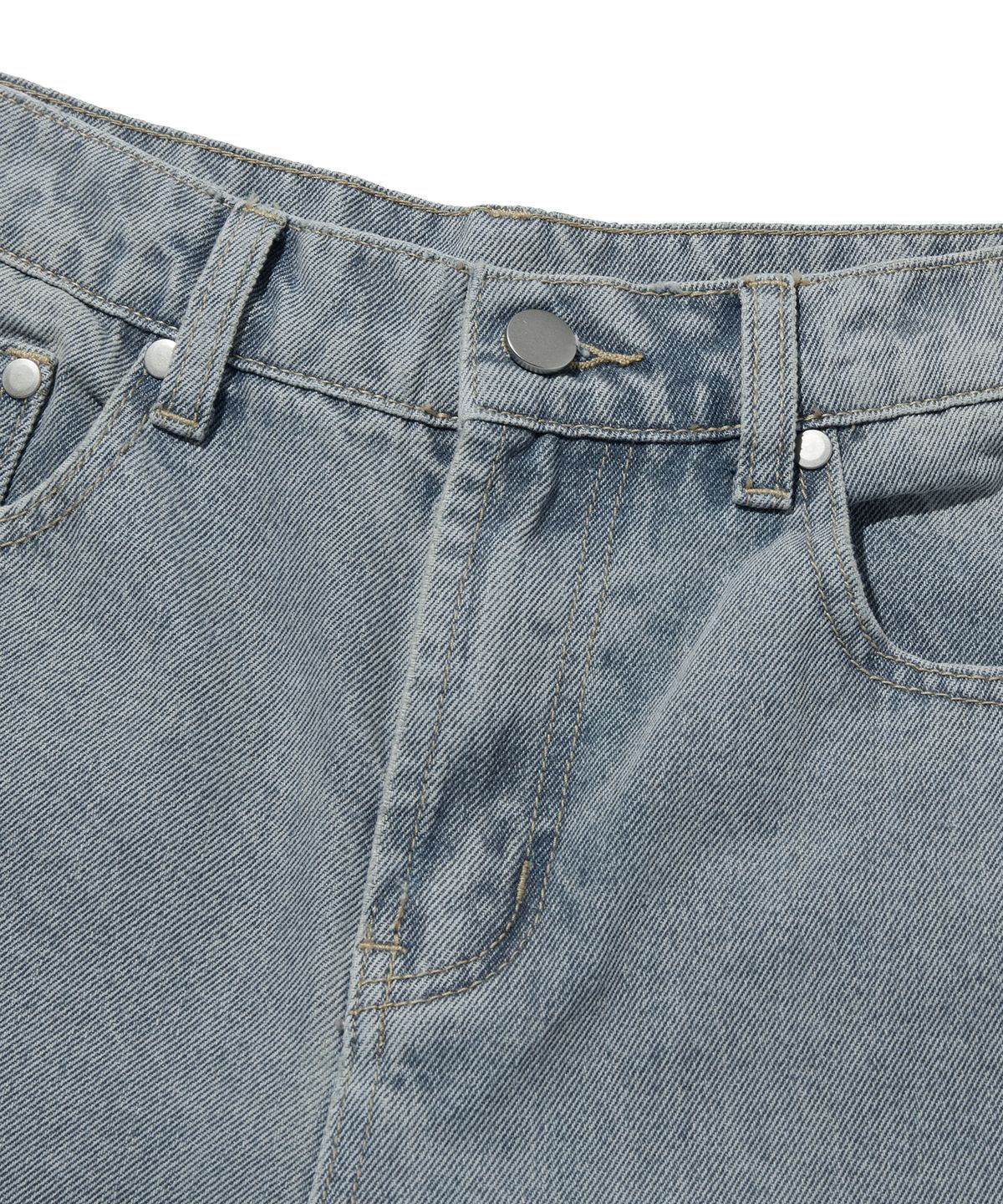 스웨이드(SUADE) STANDARD CURVED DENIM [BLUE]