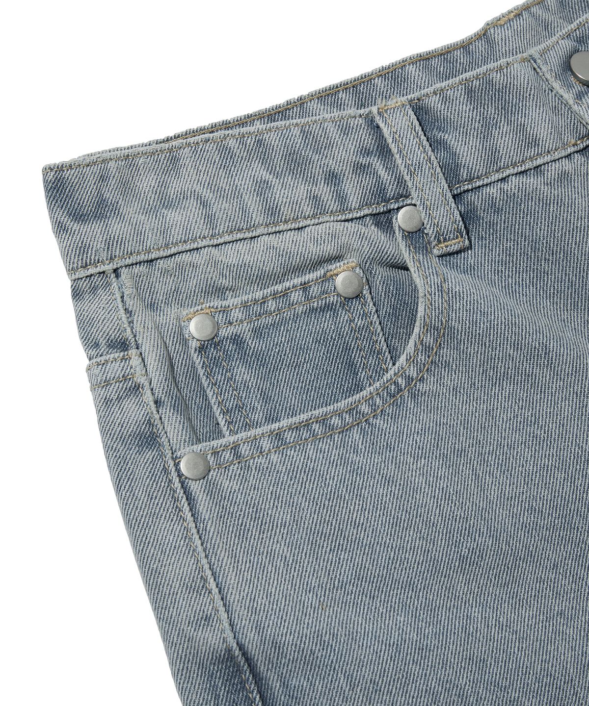 스웨이드(SUADE) STANDARD CURVED DENIM [BLUE]