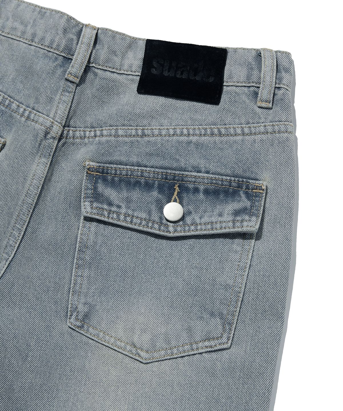 스웨이드(SUADE) STANDARD CURVED DENIM [BLUE]