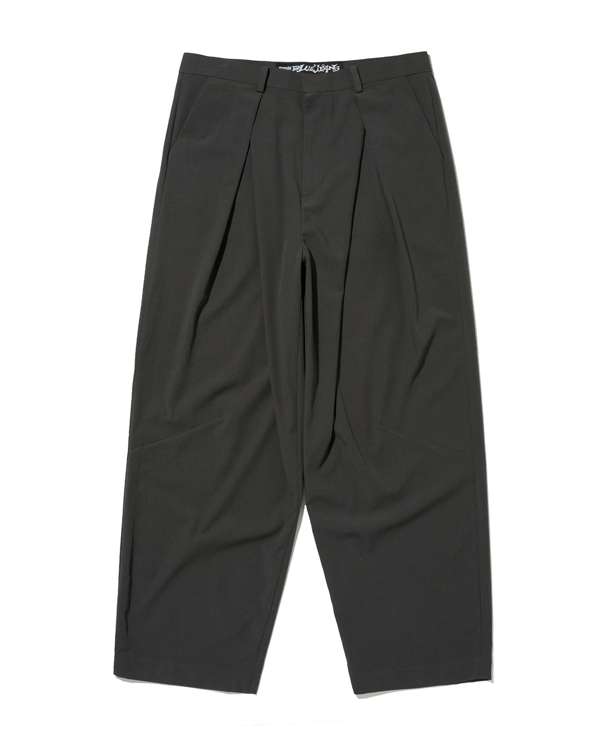 스웨이드(SUADE) ONE TUCK SLACKS [GRAY]