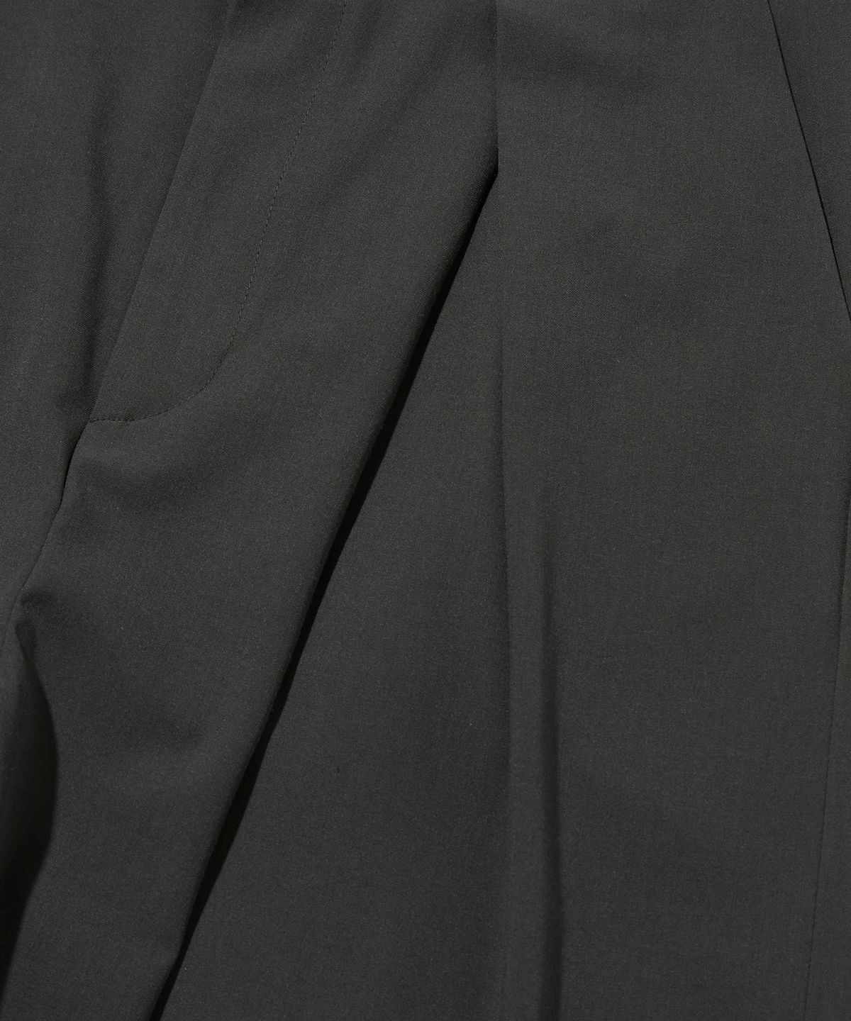 스웨이드(SUADE) ONE TUCK SLACKS [GRAY]