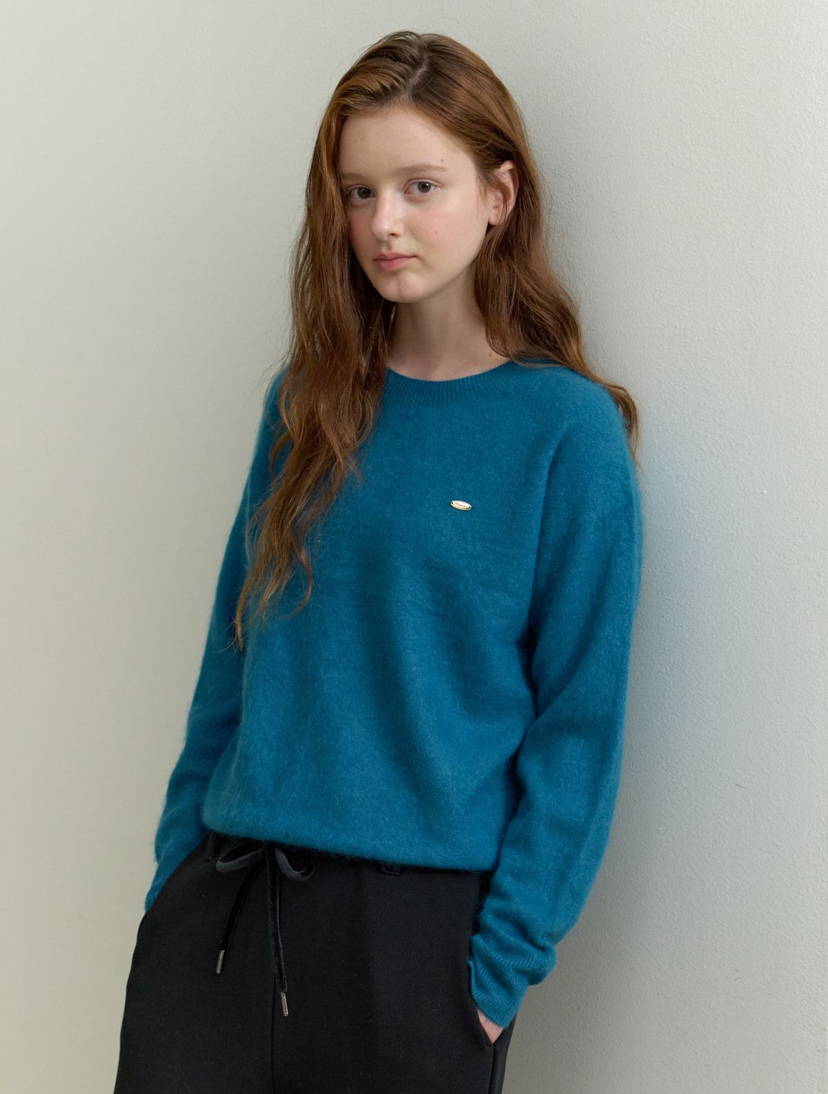 클루니(CLUNY) Fluffy cashmere wool knit - (4 colors)