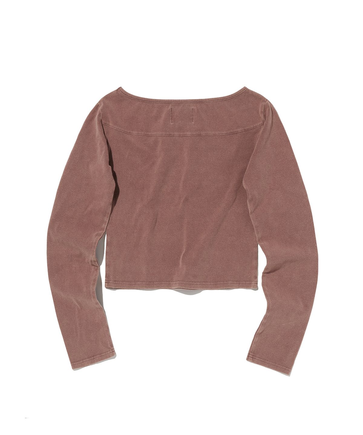 스웨이드(SUADE) 66 WASHED LONG SLEEVE [BURGUNDY]