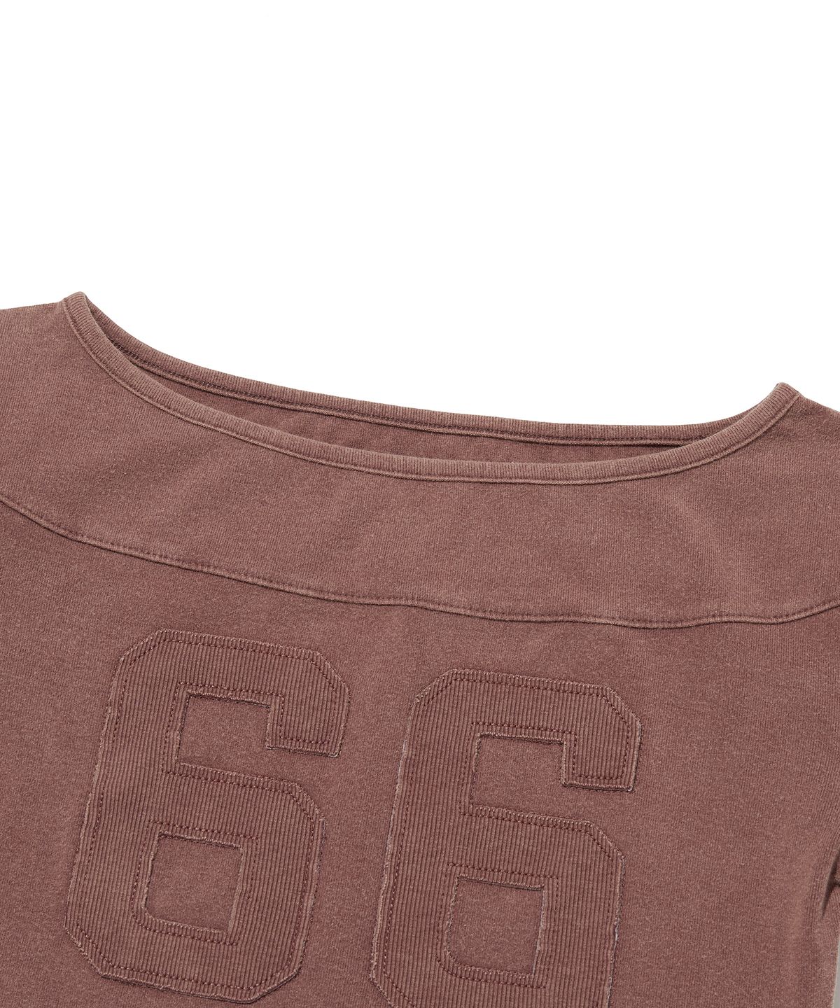 스웨이드(SUADE) 66 WASHED LONG SLEEVE [BURGUNDY]