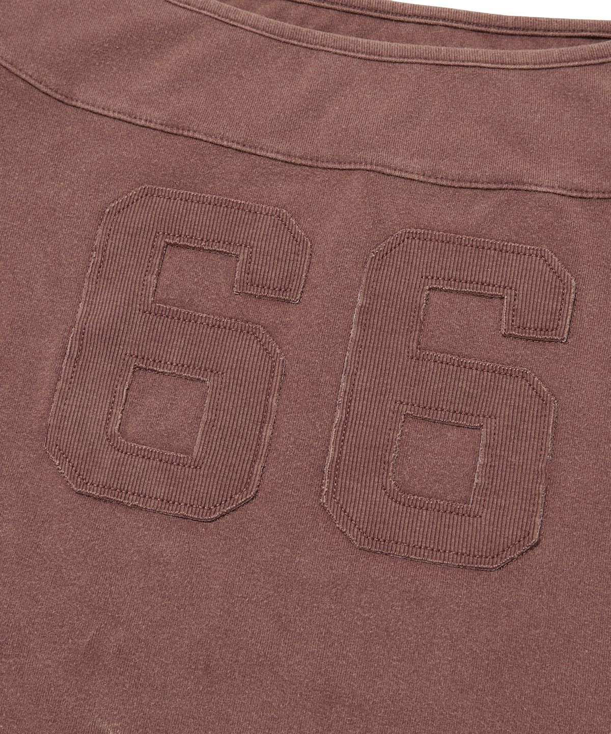 스웨이드(SUADE) 66 WASHED LONG SLEEVE [BURGUNDY]