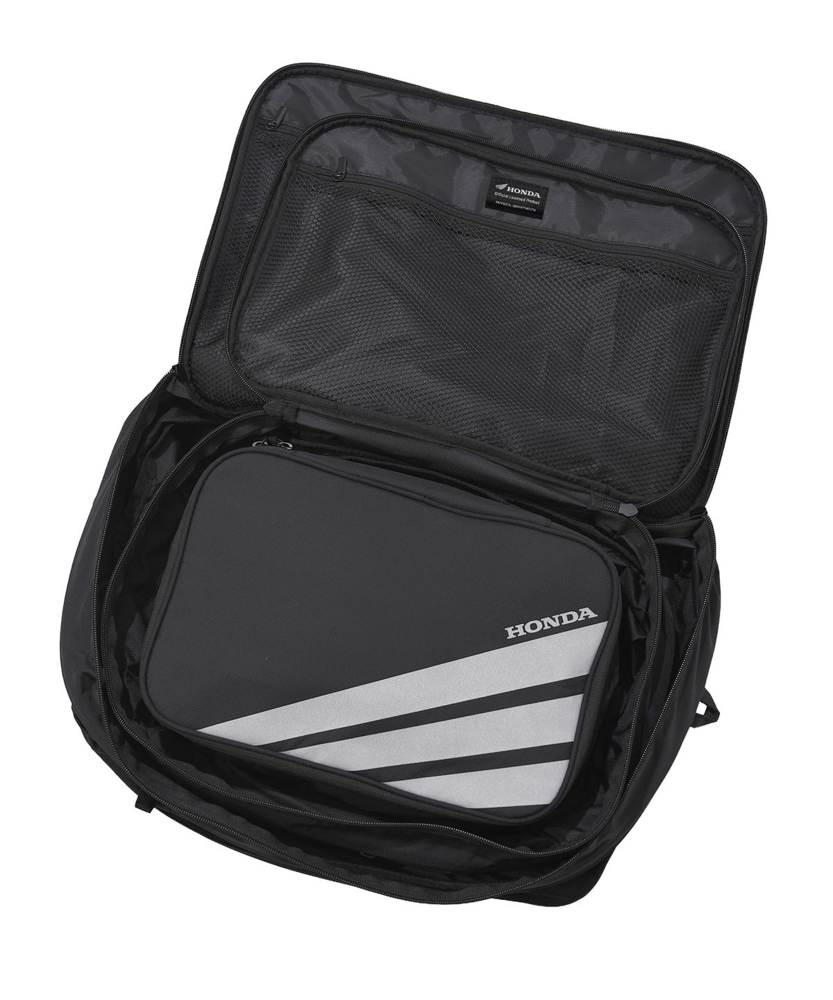 핍스 모터사이클(PHYPS MOTORCYCLE) Wing Logo Travel Pouch M Black