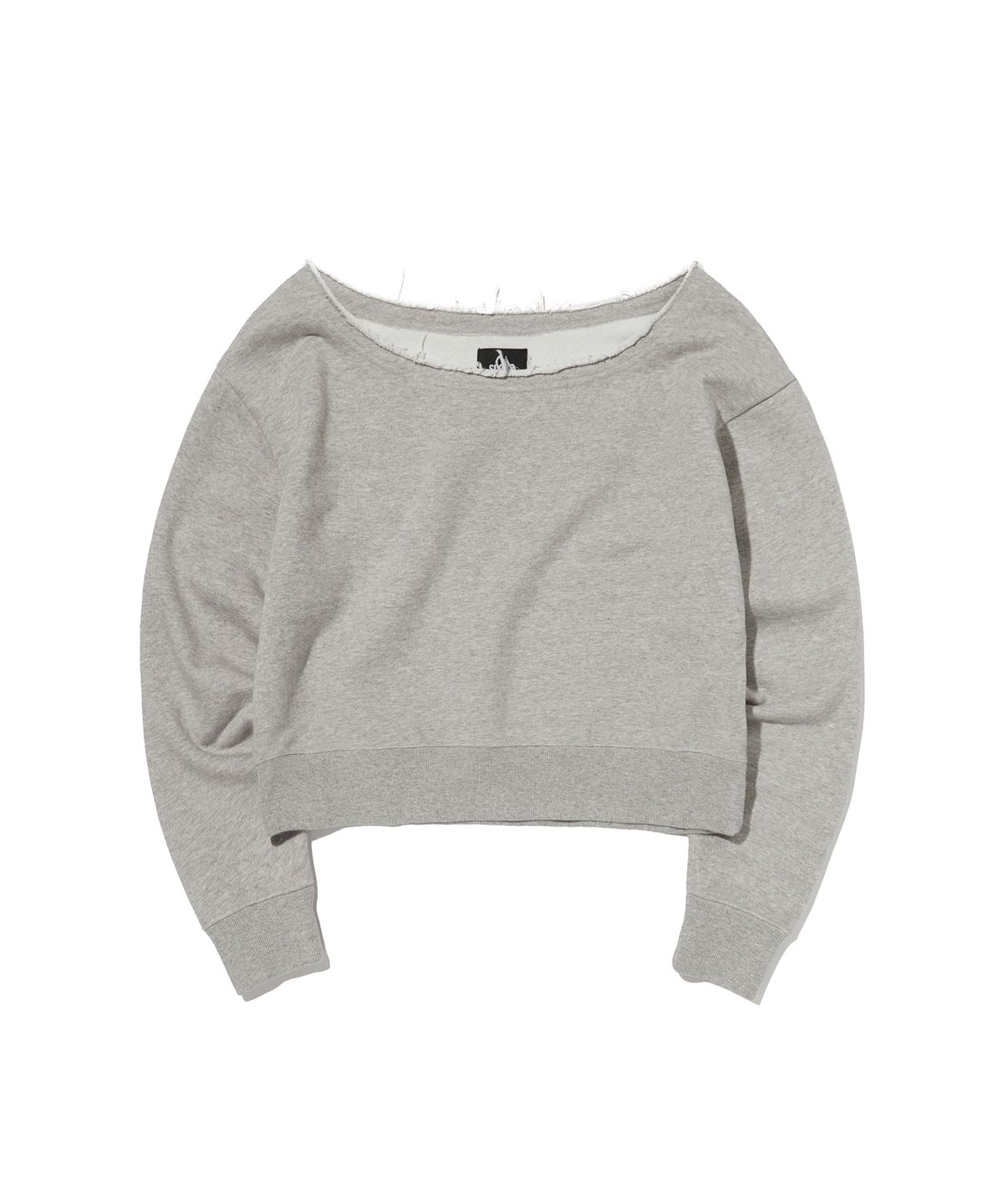 스웨이드(SUADE) SUNNY ONE SHOULDER CREWNECK [GRAY]
