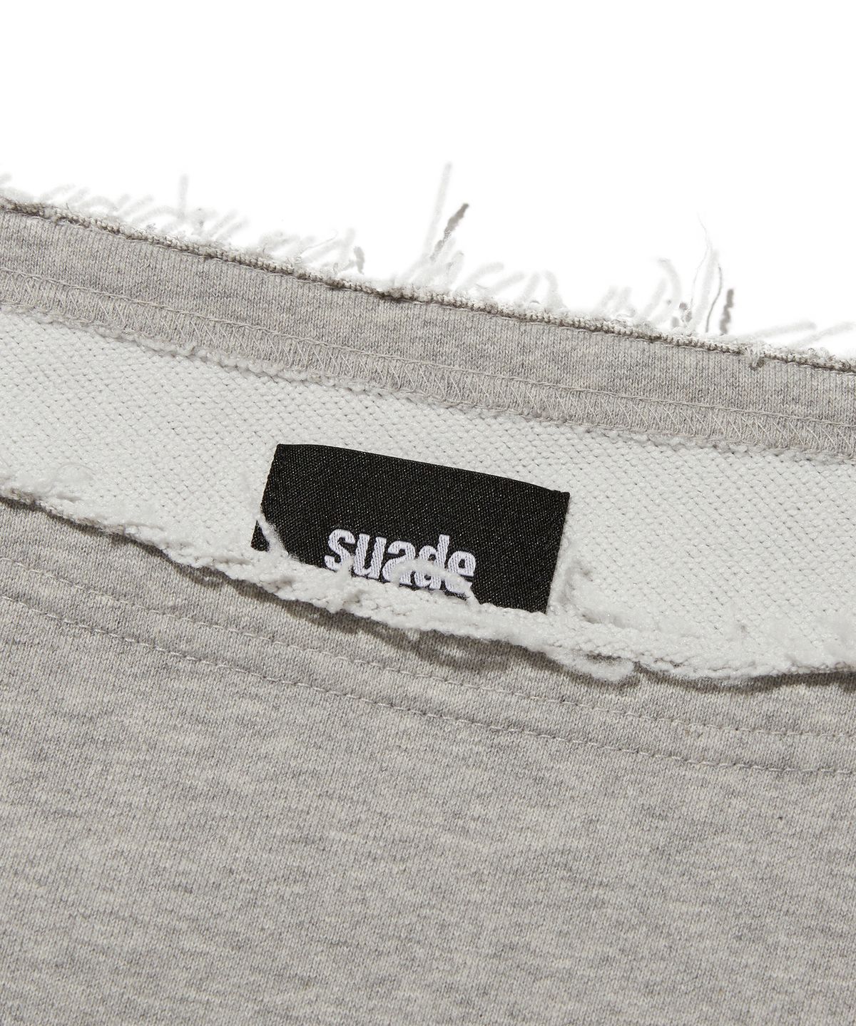 스웨이드(SUADE) SUNNY ONE SHOULDER CREWNECK [GRAY]