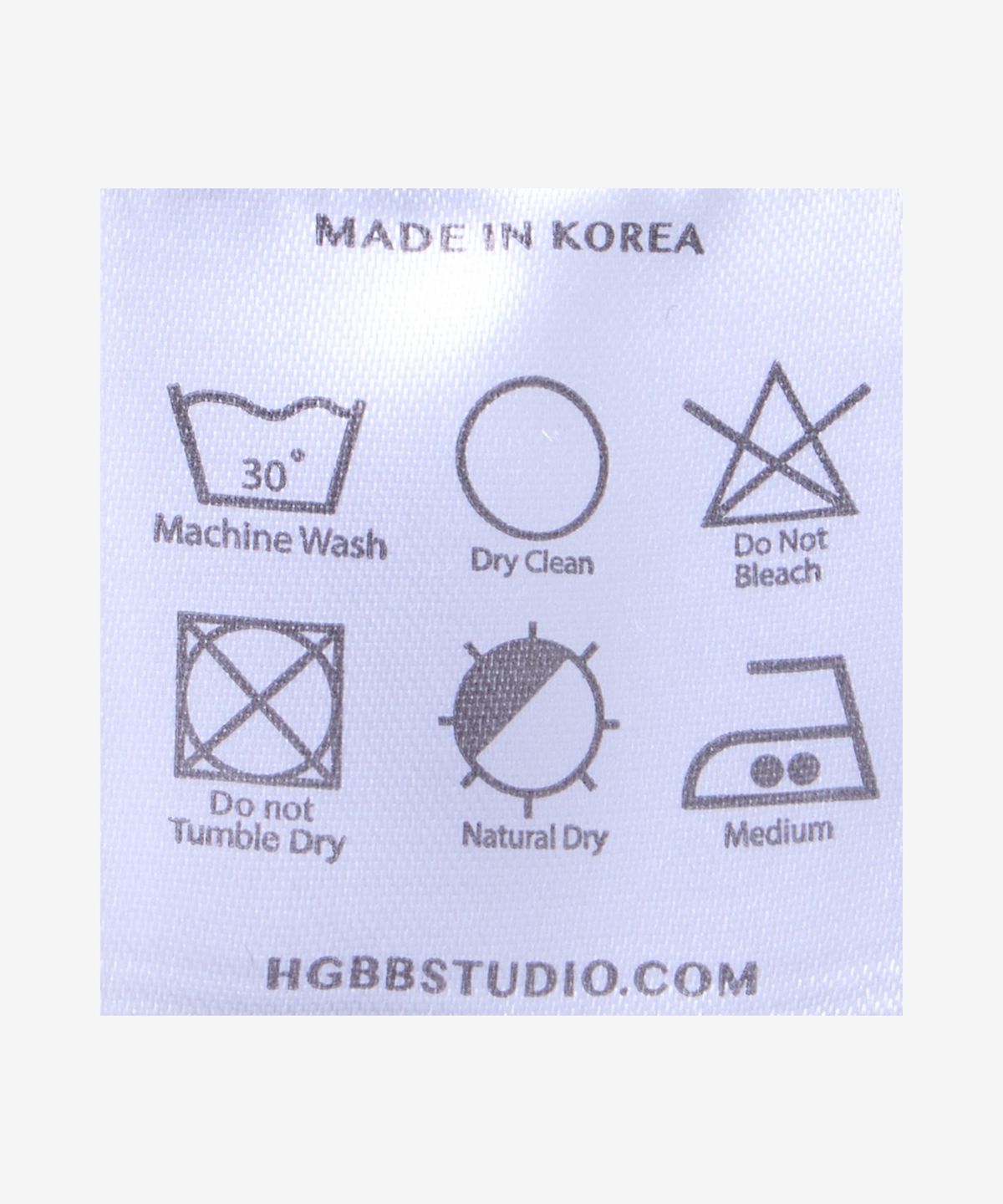 에이치쥐비비 스튜디오(HGBBSTUDIO) 로고 후드 - 스노우 화이트 / M252HGBHDA