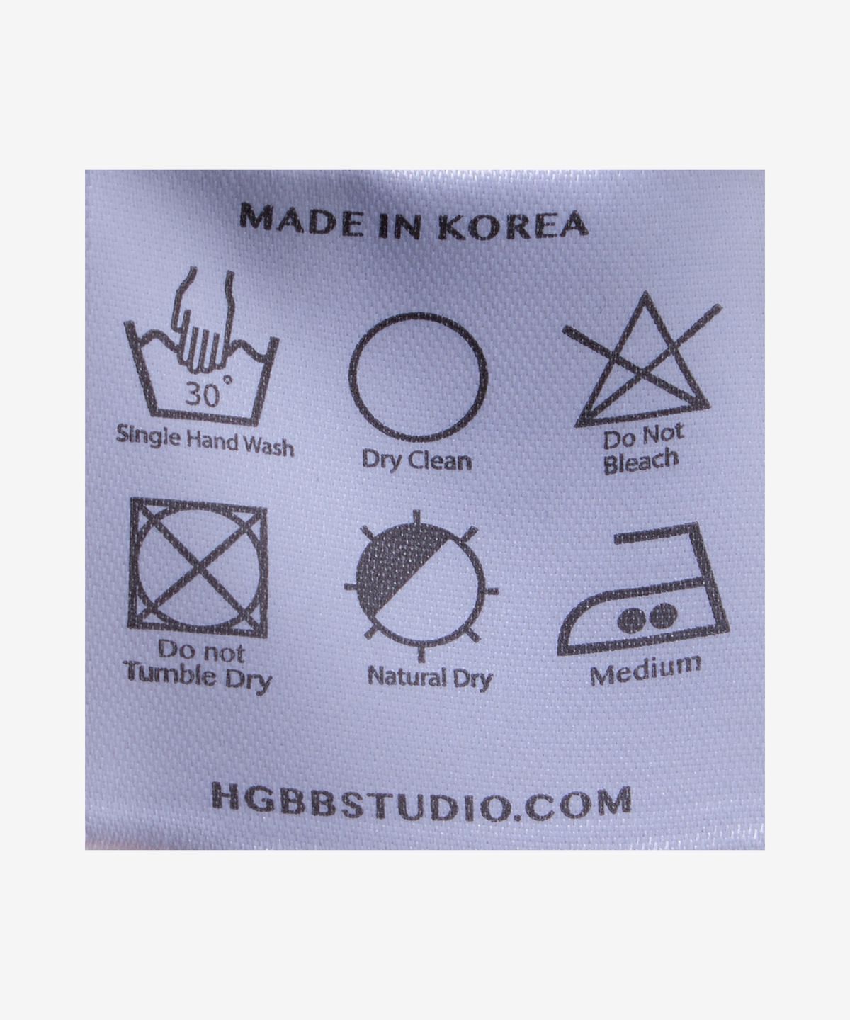 에이치쥐비비 스튜디오(HGBBSTUDIO) 리버 맨투맨 - 블랙 / M252RIVTSD