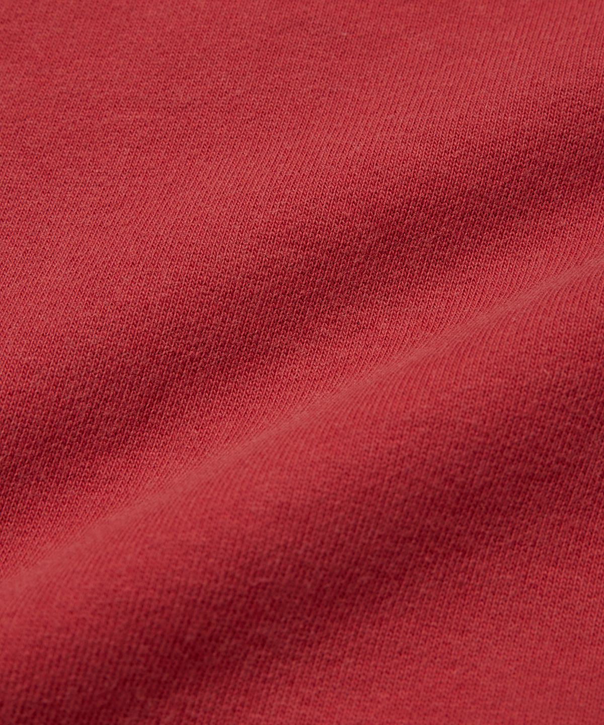 스웨이드(SUADE) CROPPED WASHED CREWNECK [RED]