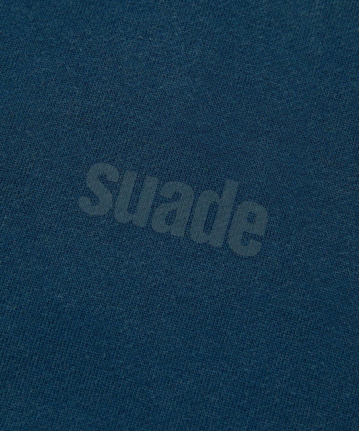 스웨이드(SUADE) CROPPED WASHED CREWNECK [DEEP GREEN]