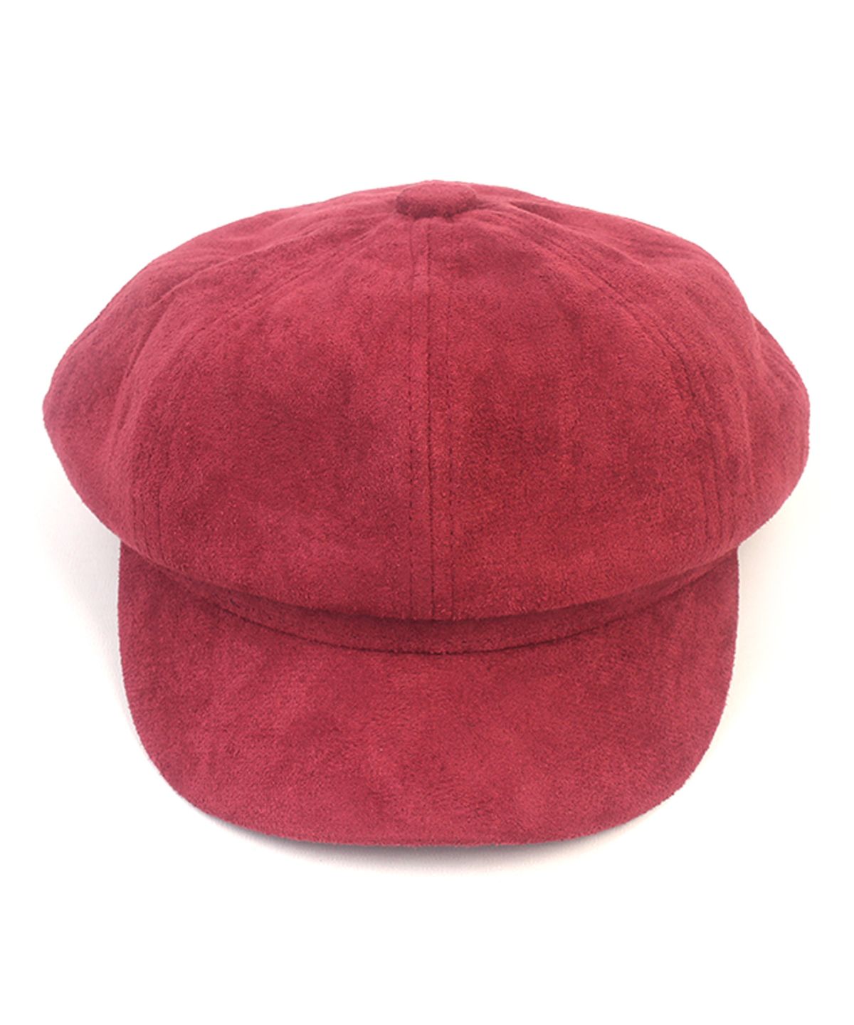 유니버셜 케미스트리(UNIVERSAL CHEMISTRY) Wine Suade Newsboy Cap 뉴스보이캡