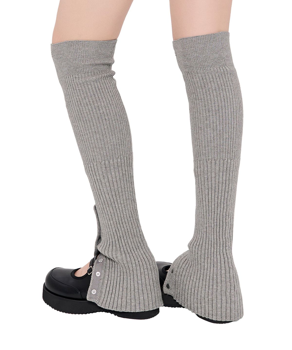 스탠드오일(STAND OIL) Snap Knit Leg Warmer · 스냅 니트 레그 워머
