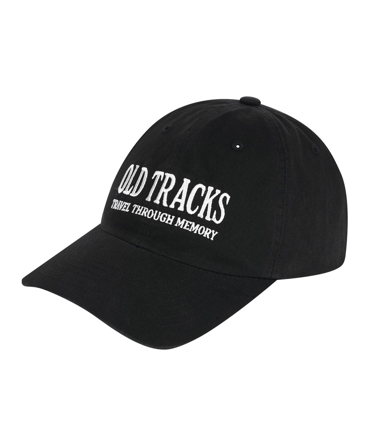 엔도어(ENDOOR) Old tracks 6panel cap (black)
