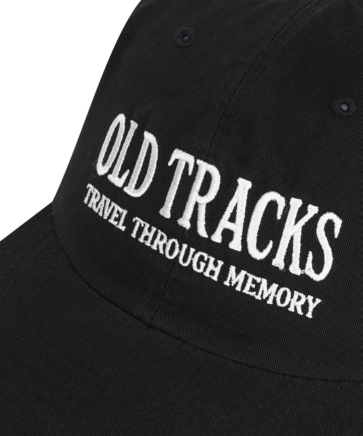 엔도어(ENDOOR) Old tracks 6panel cap (black)