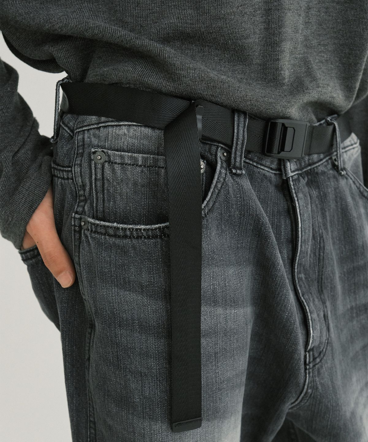 엔도어(ENDOOR) Webbing belt v2 (black)