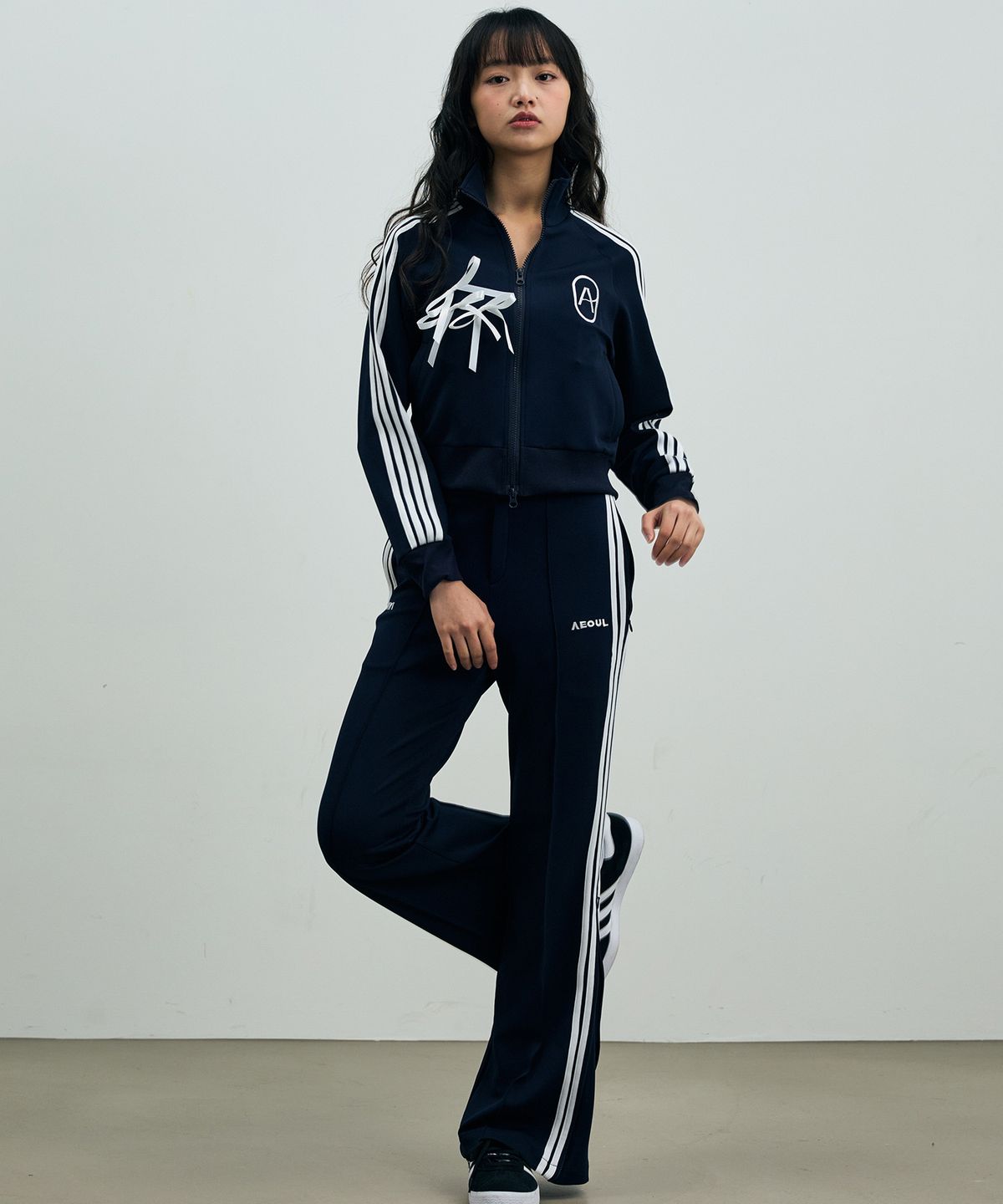 아리킴(ARIKIM) JOEL JERSEY TRACK TOP / NAVY