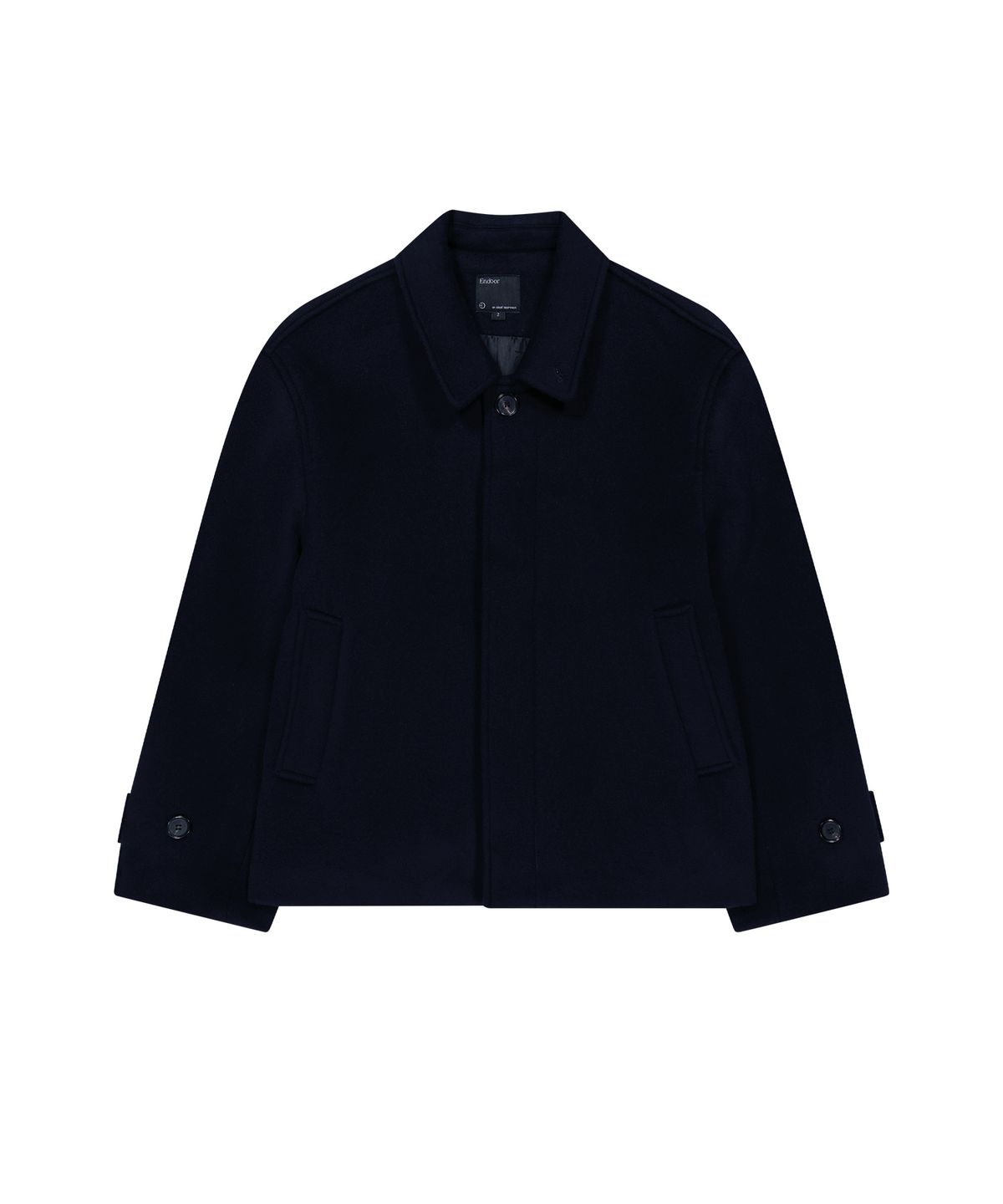 엔도어(ENDOOR) Short mac coat (navy)