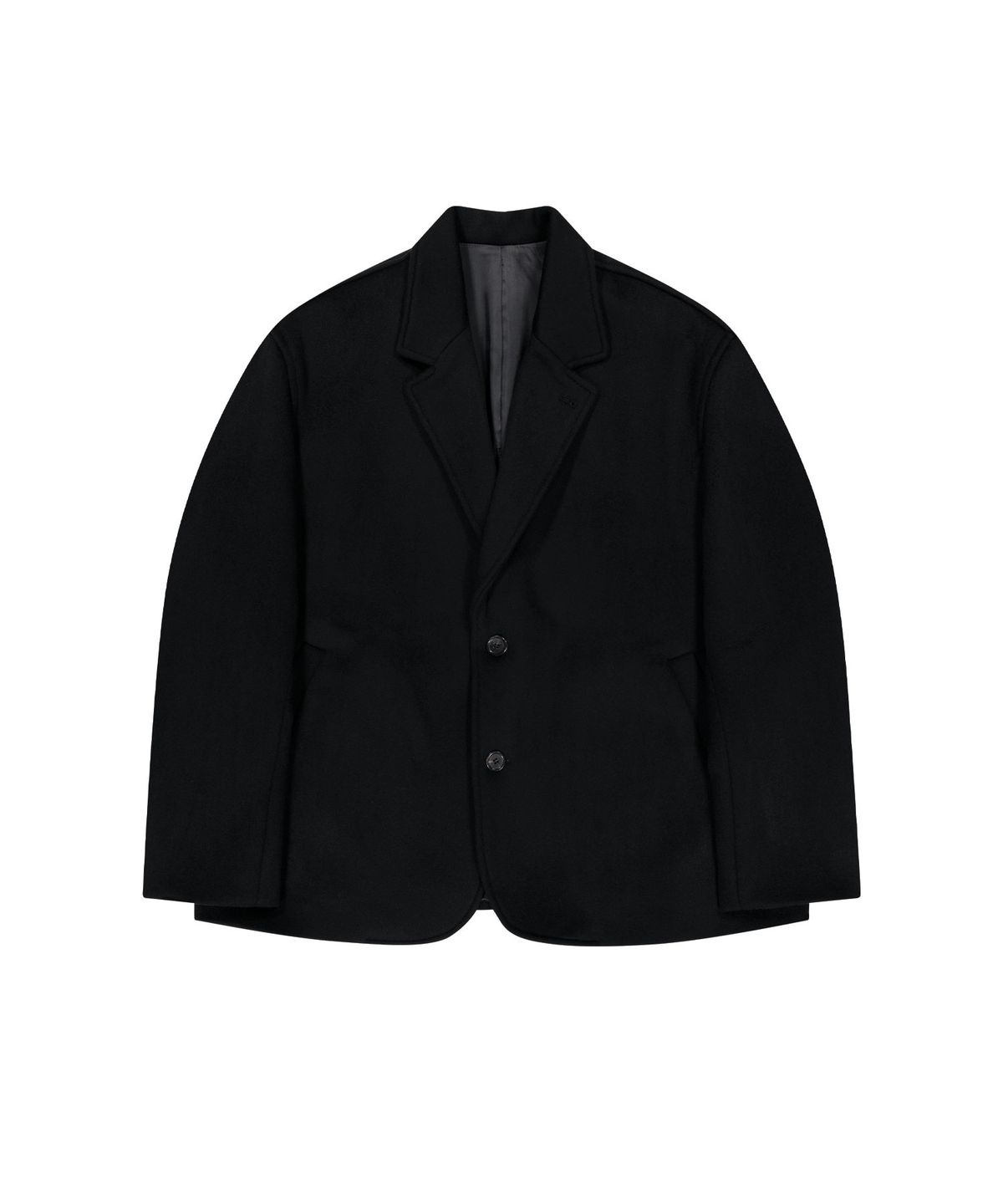 엔도어(ENDOOR) Warm wool blazer jacket (black)