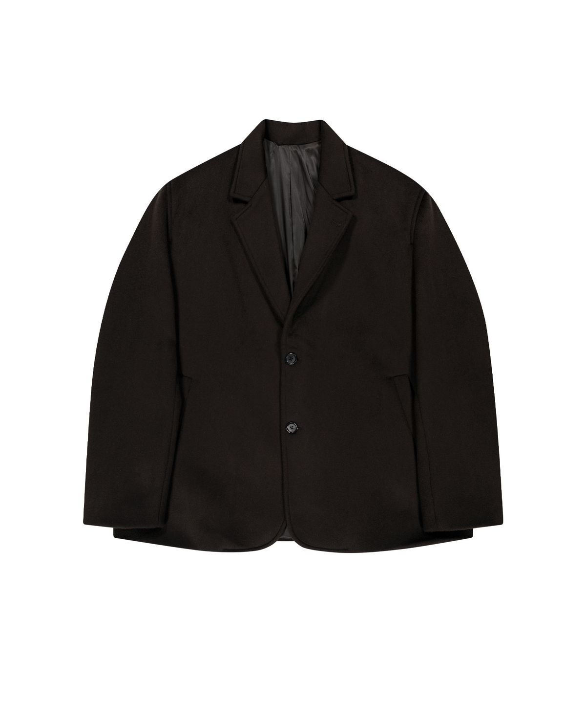 엔도어(ENDOOR) Warm wool blazer jacket (brown)