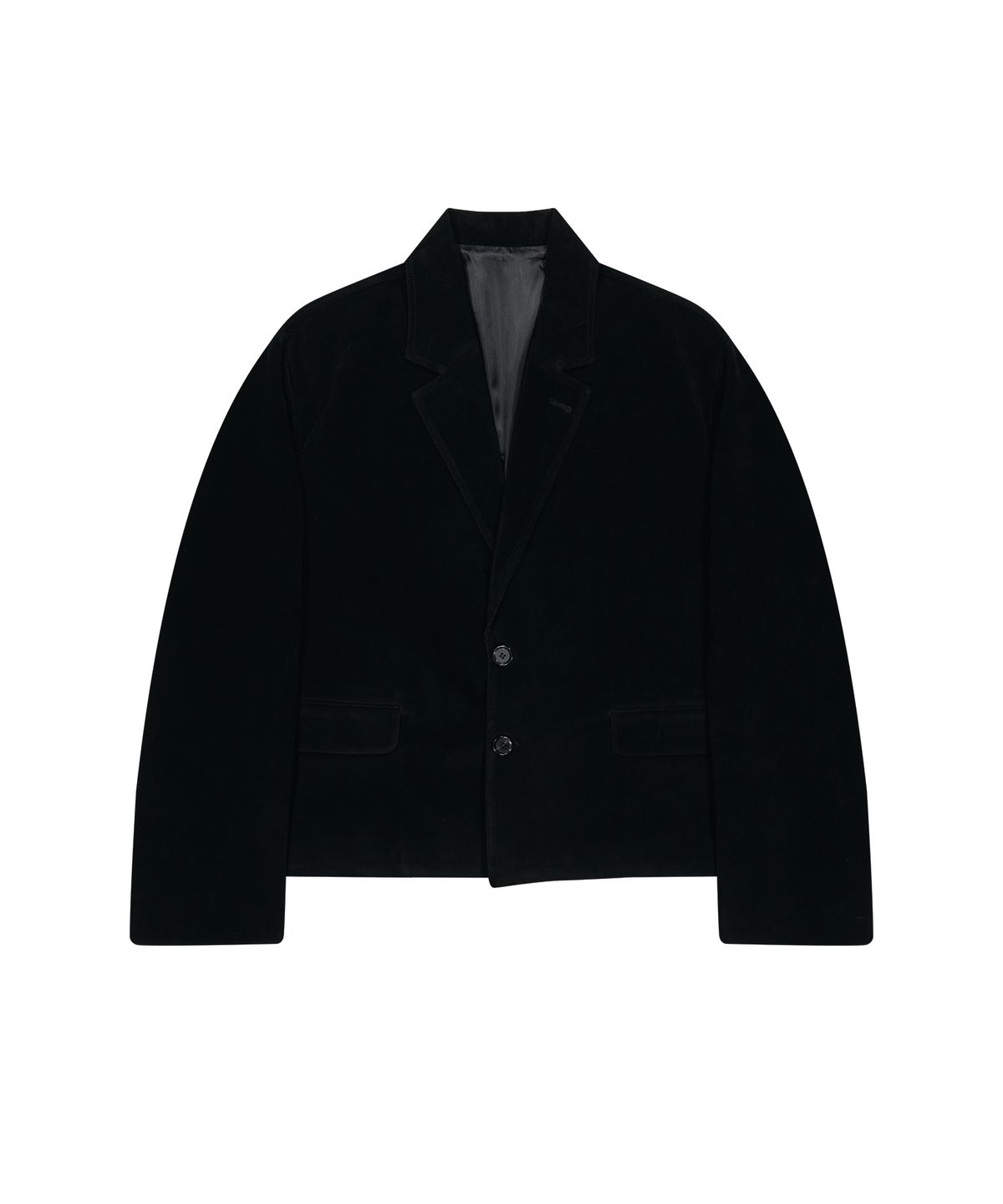 엔도어(ENDOOR) Suede crop jacket (black)