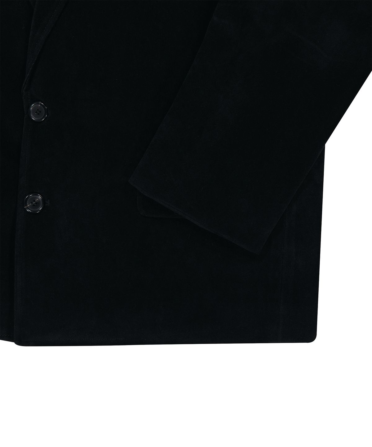 엔도어(ENDOOR) Suede crop jacket (black)