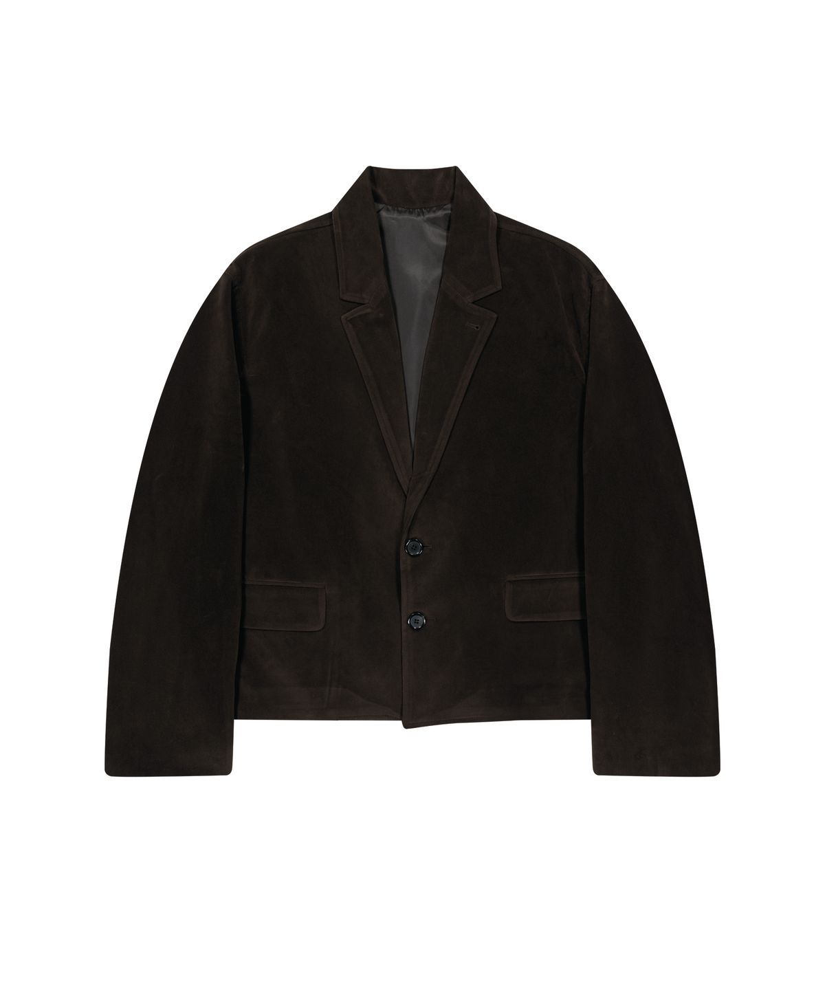 엔도어(ENDOOR) Suede crop jacket (brown)