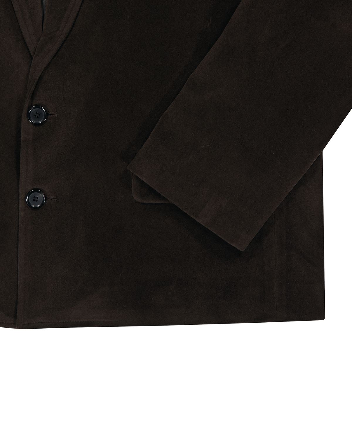 엔도어(ENDOOR) Suede crop jacket (brown)