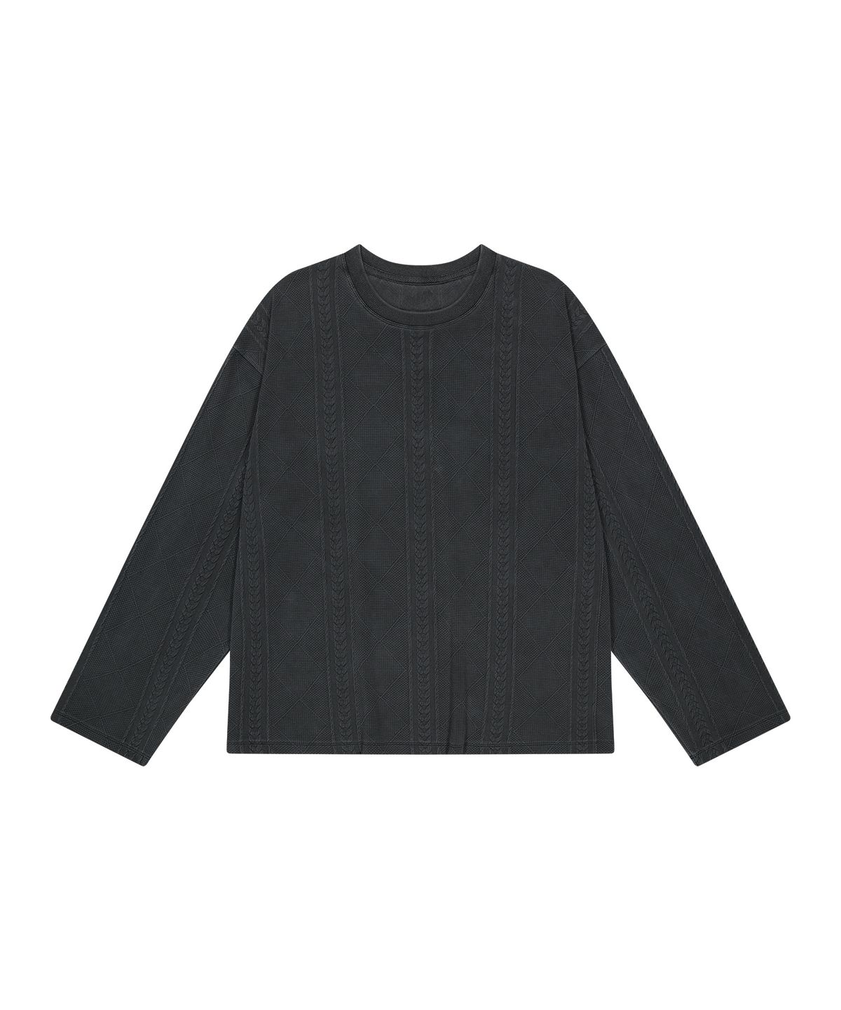 엔도어(ENDOOR) Time stitch vtg long sleeve (vtg gray)