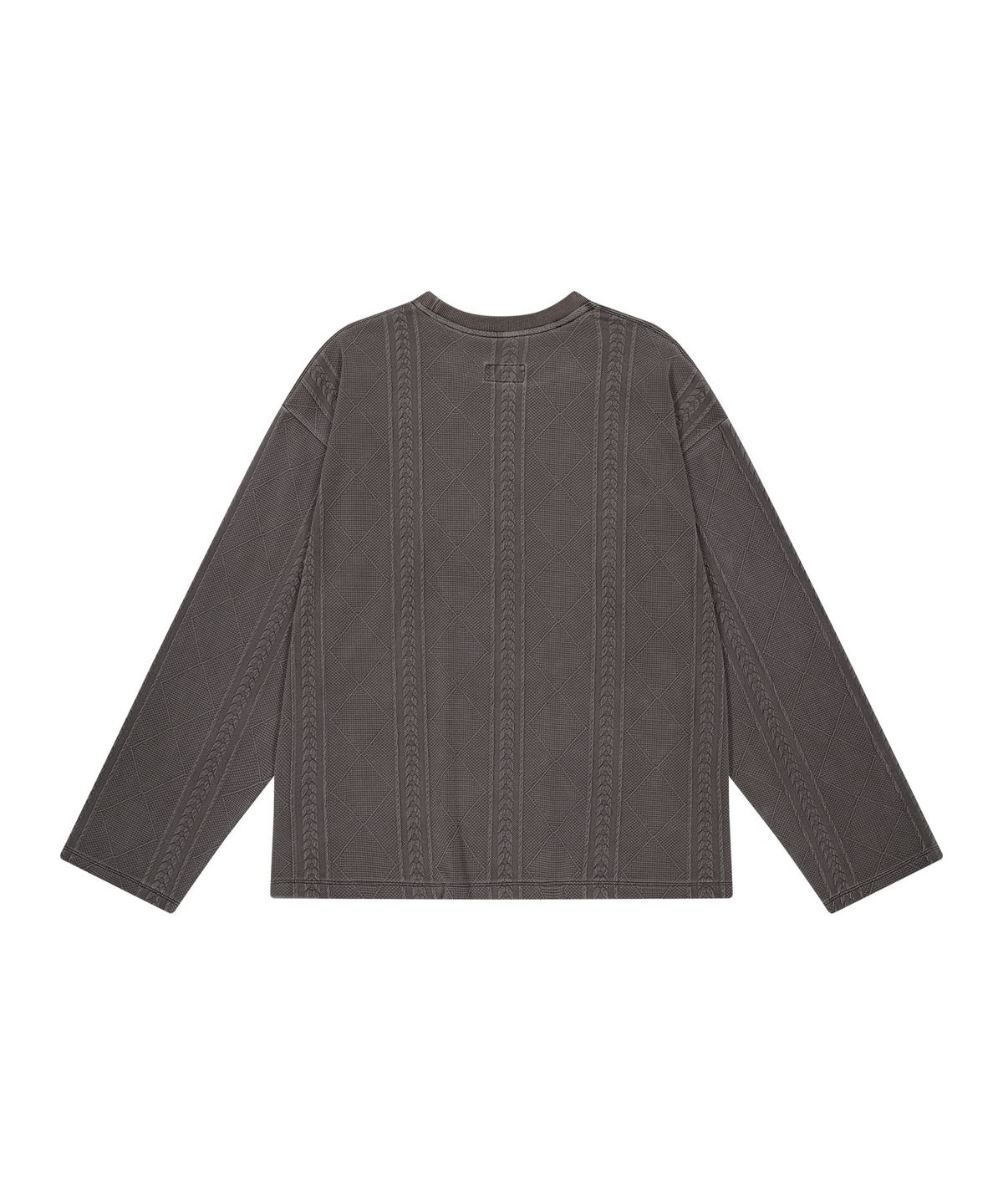엔도어(ENDOOR) Time stitch vtg long sleeve (vtg brown)