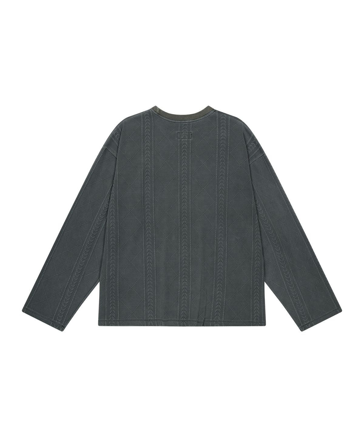 엔도어(ENDOOR) Time stitch vtg long sleeve (vtg olive)