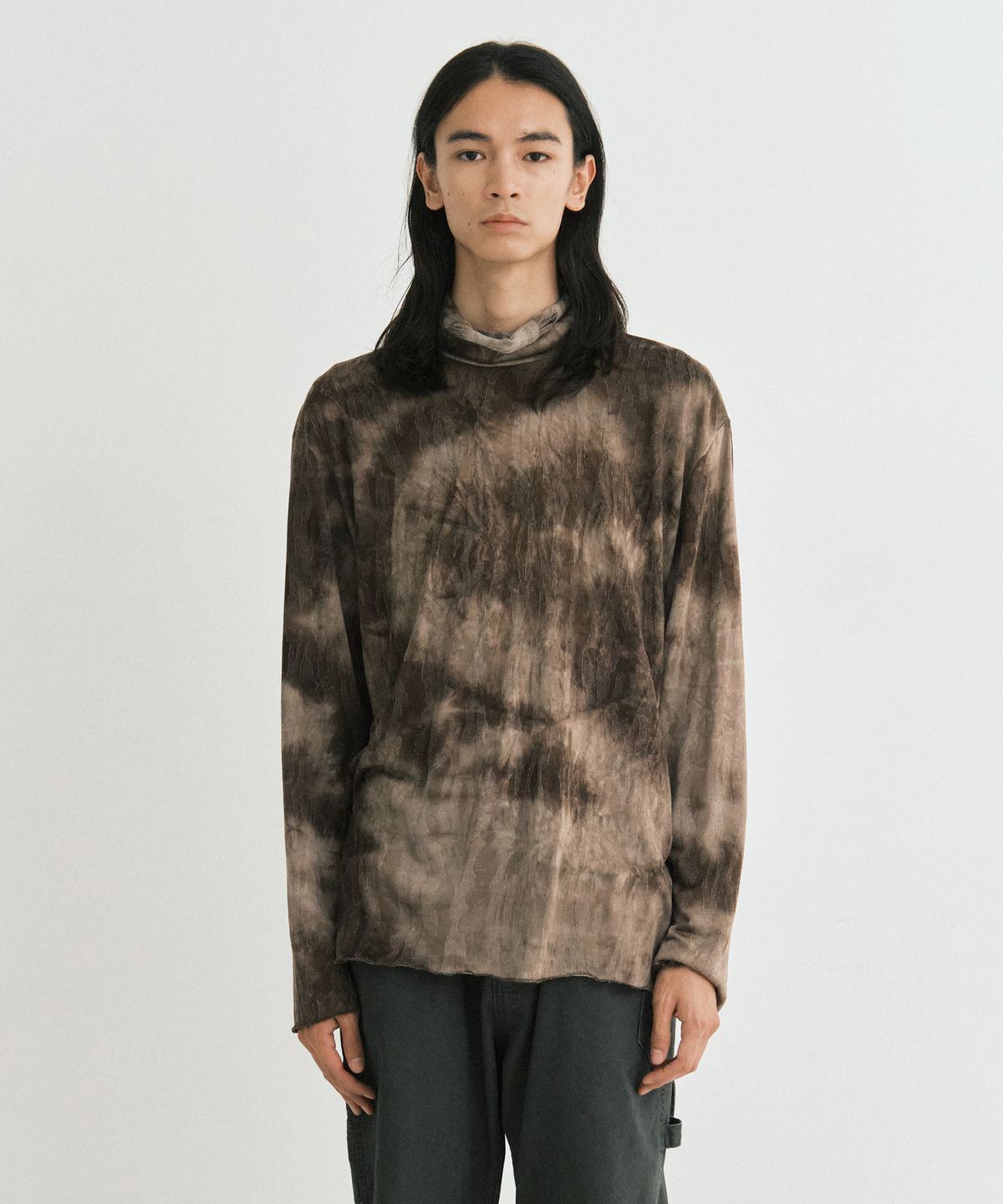 엔도어(ENDOOR) Vintage reversible Turtleneck (brown-brown)