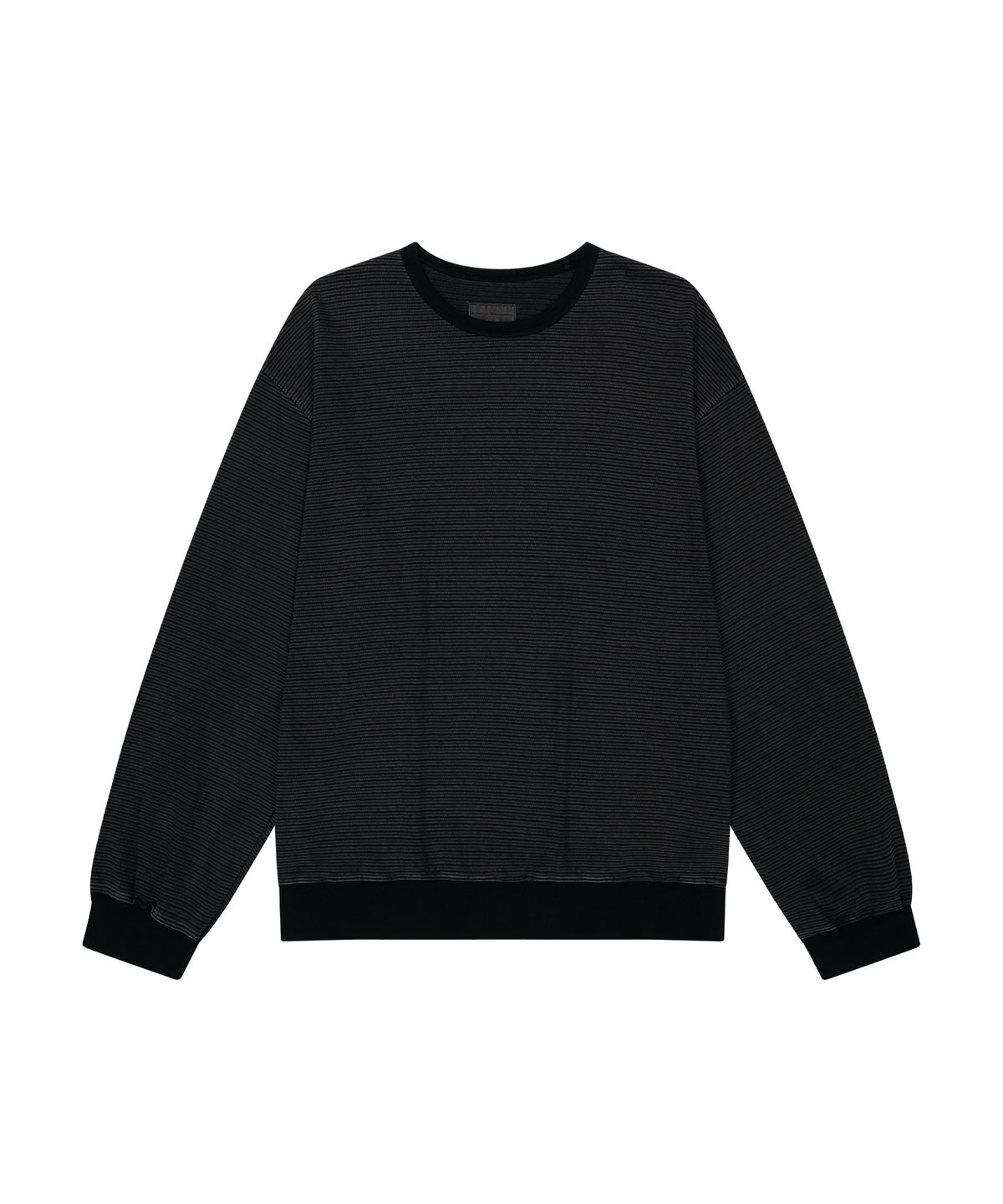 엔도어(ENDOOR) Vintage stripe sweatshirt (vtg black)