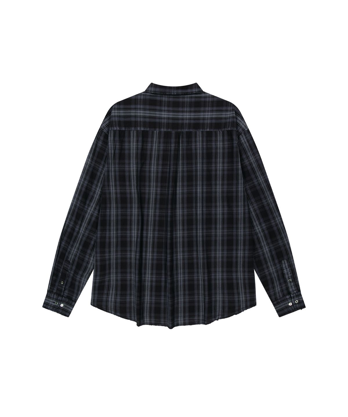 엔도어(ENDOOR) Old days vtg check shirt (vtg navy)