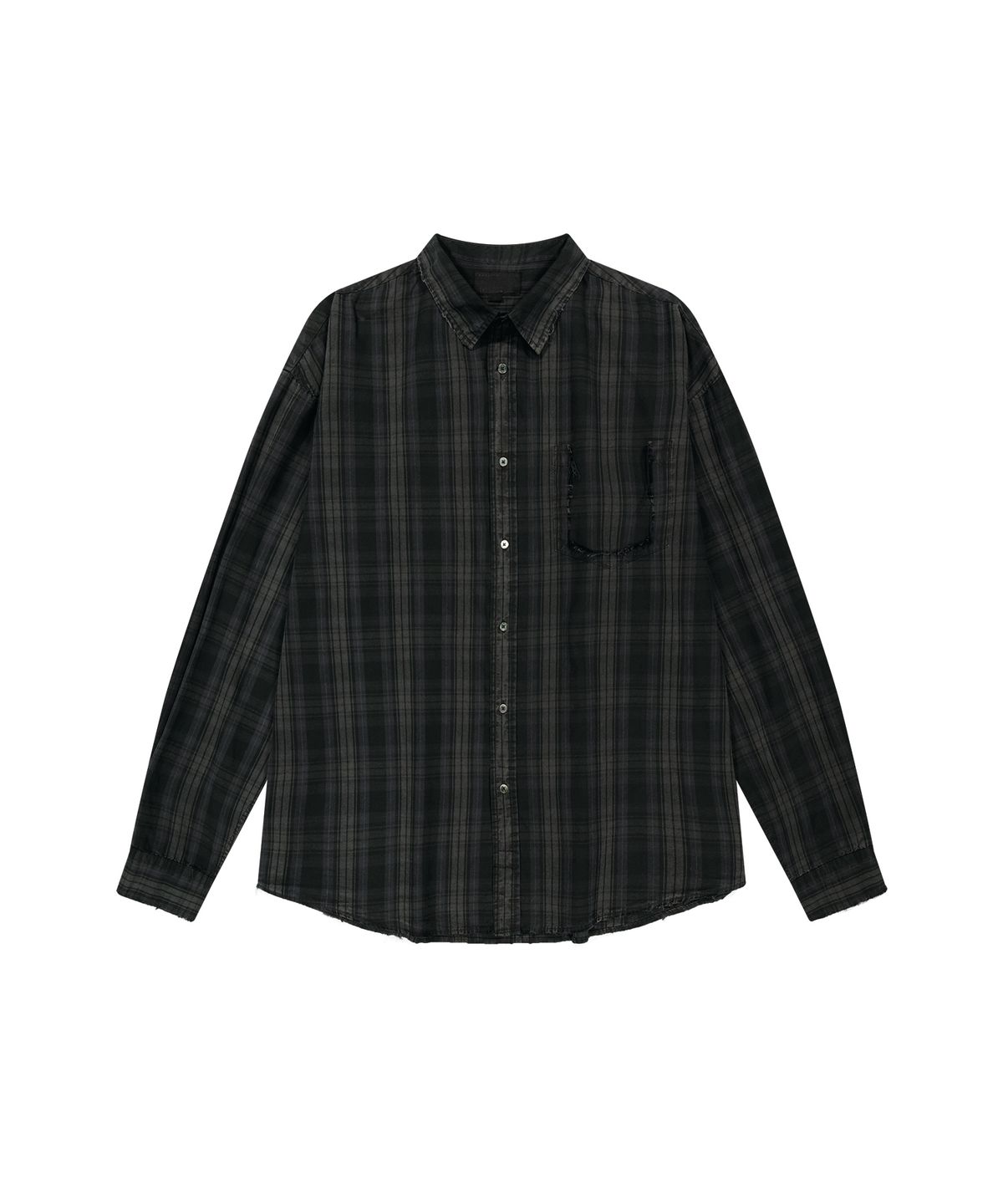 엔도어(ENDOOR) Old days vtg check shirt (vtg green)
