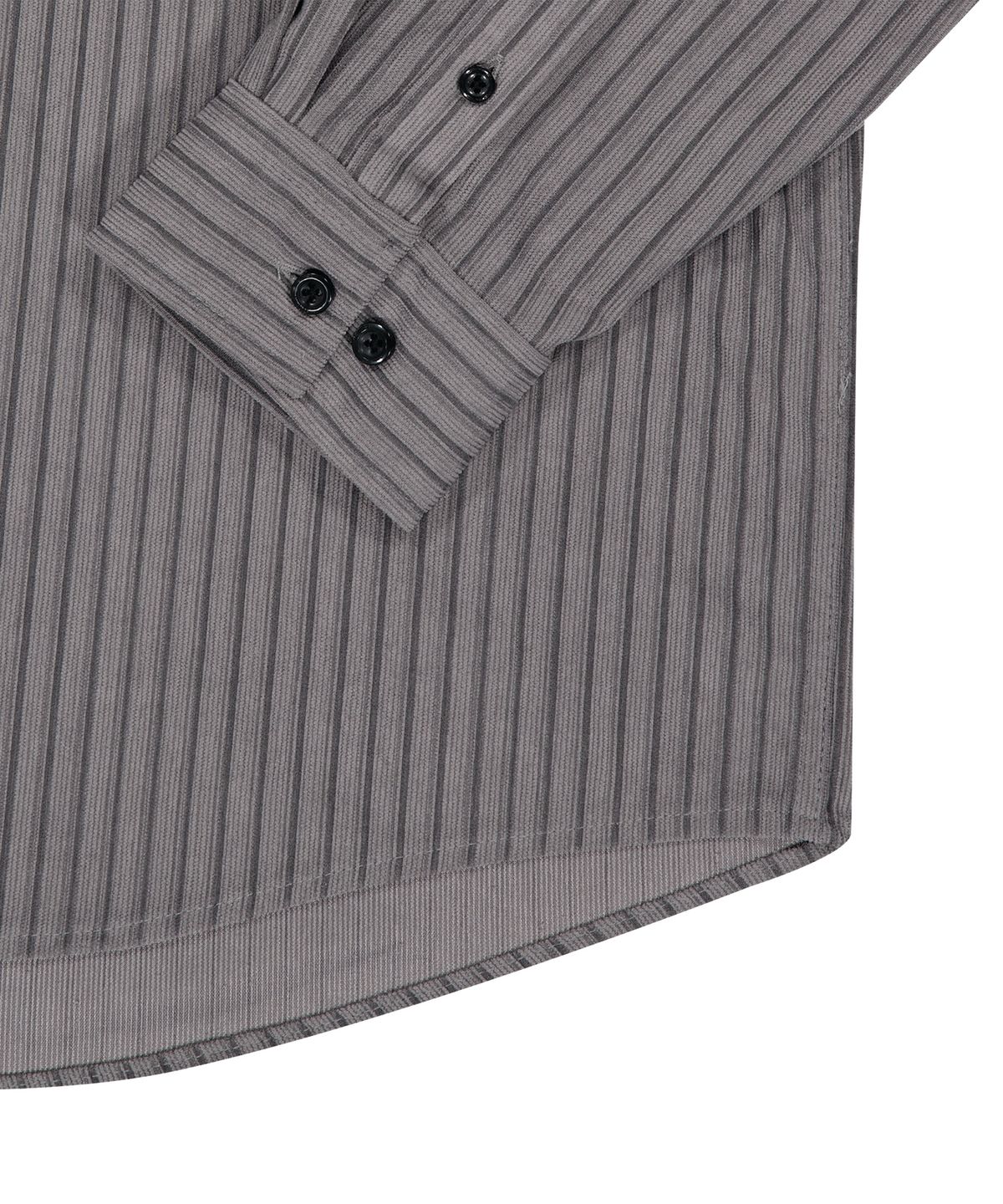 엔도어(ENDOOR) Corduroy stripe shirt (gray stripe)