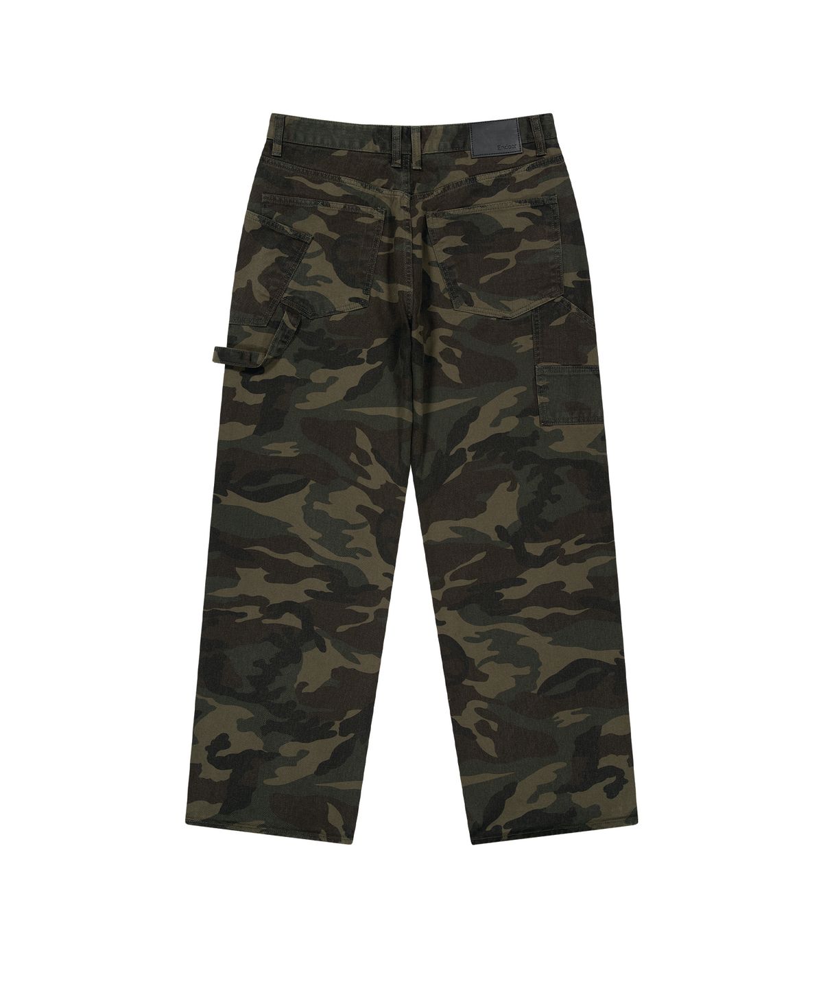 엔도어(ENDOOR) Washed duck double pants (camouflage)