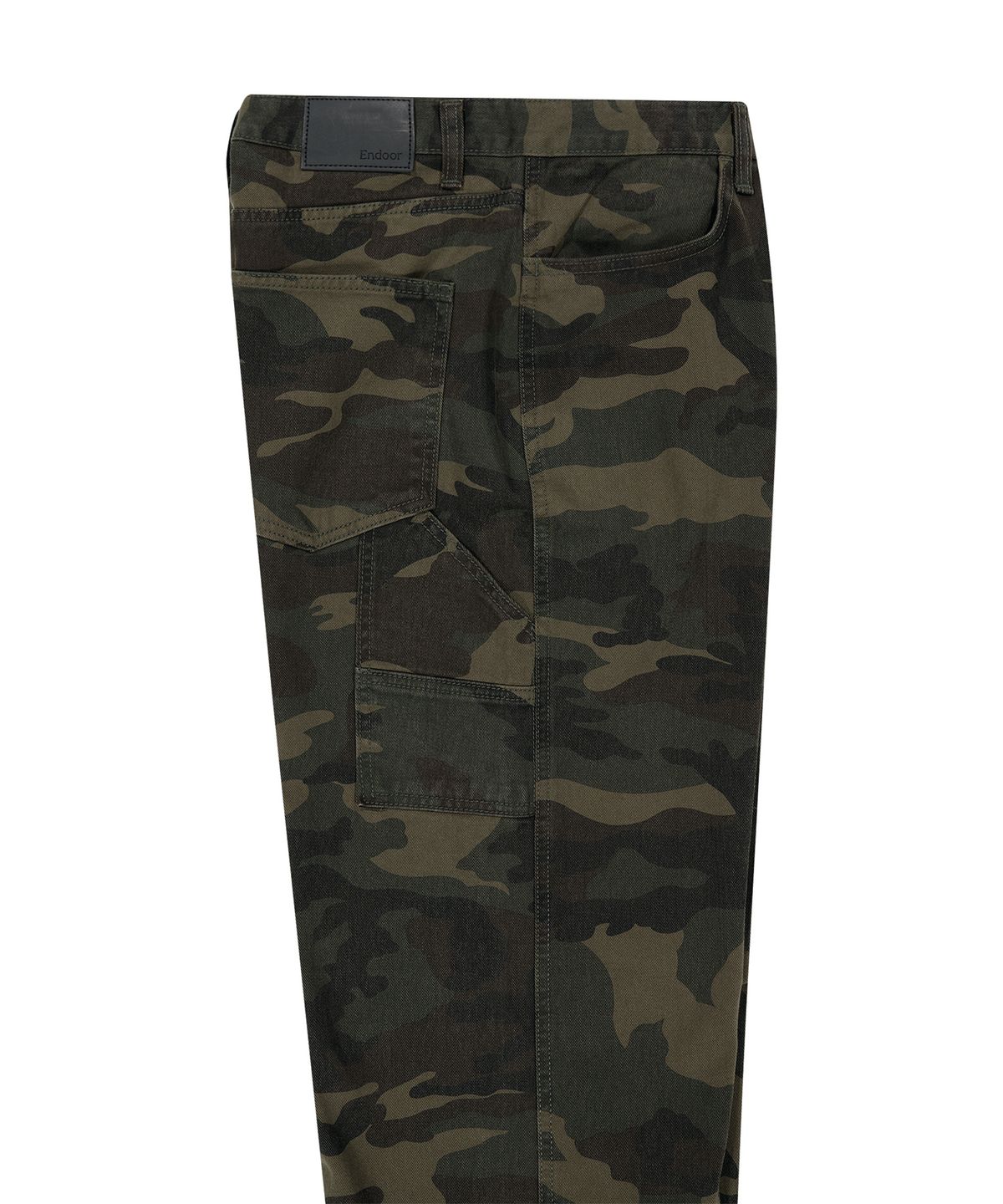 엔도어(ENDOOR) Washed duck double pants (camouflage)