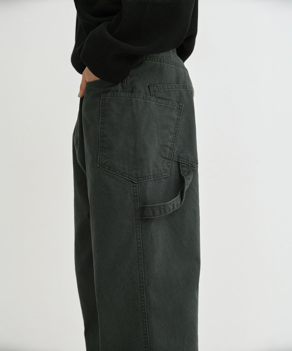 엔도어(ENDOOR) Washed duck double pants (gray)