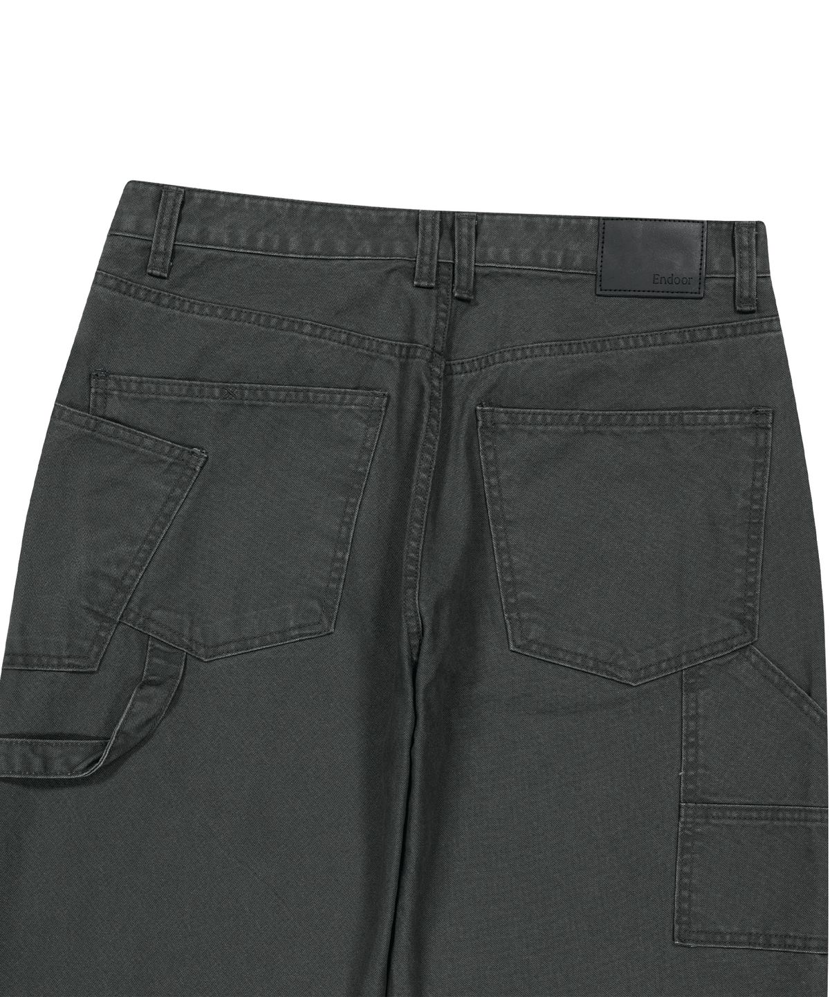 엔도어(ENDOOR) Washed duck double pants (gray)