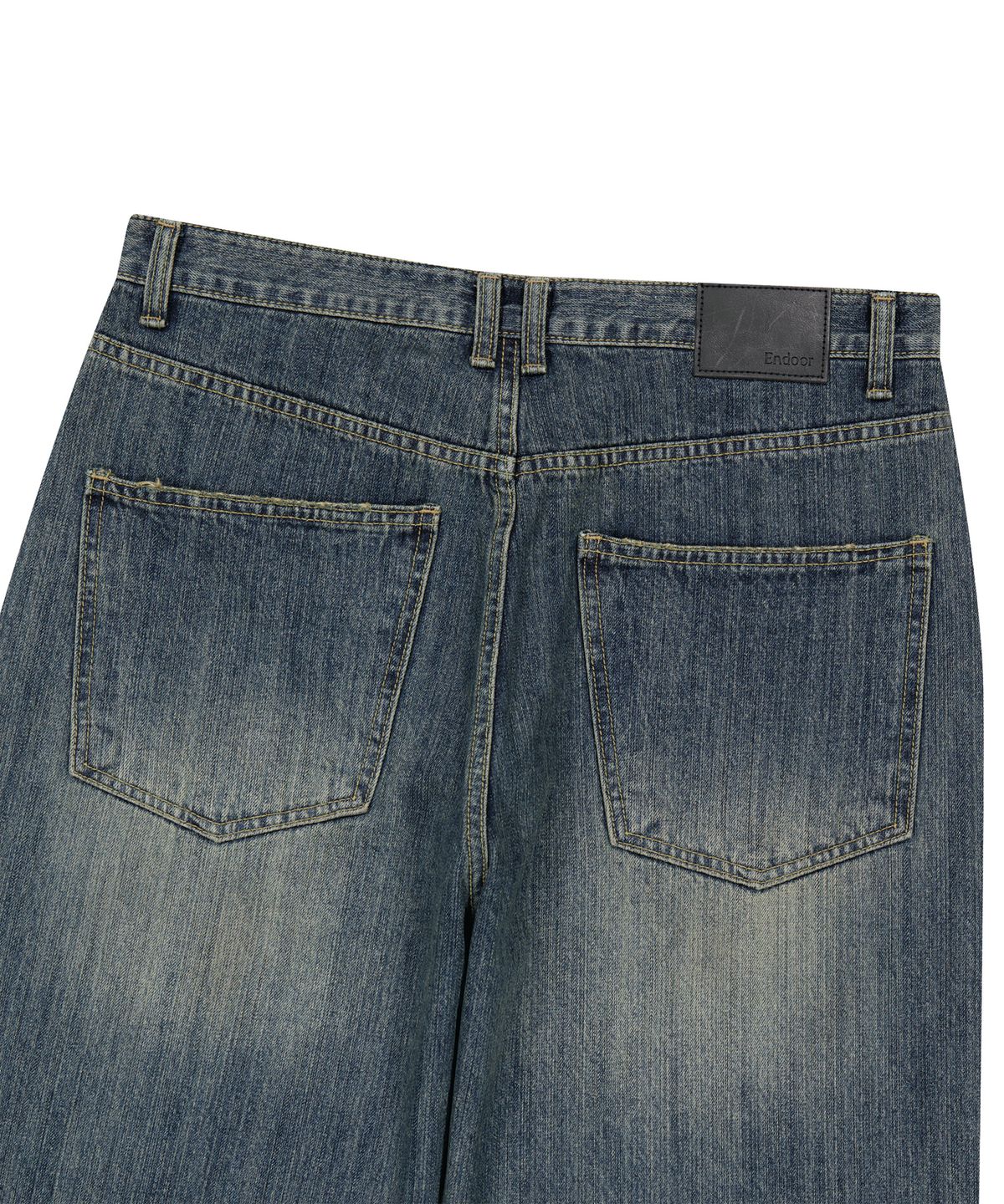 엔도어(ENDOOR) Fade denim pants (indigo blue)