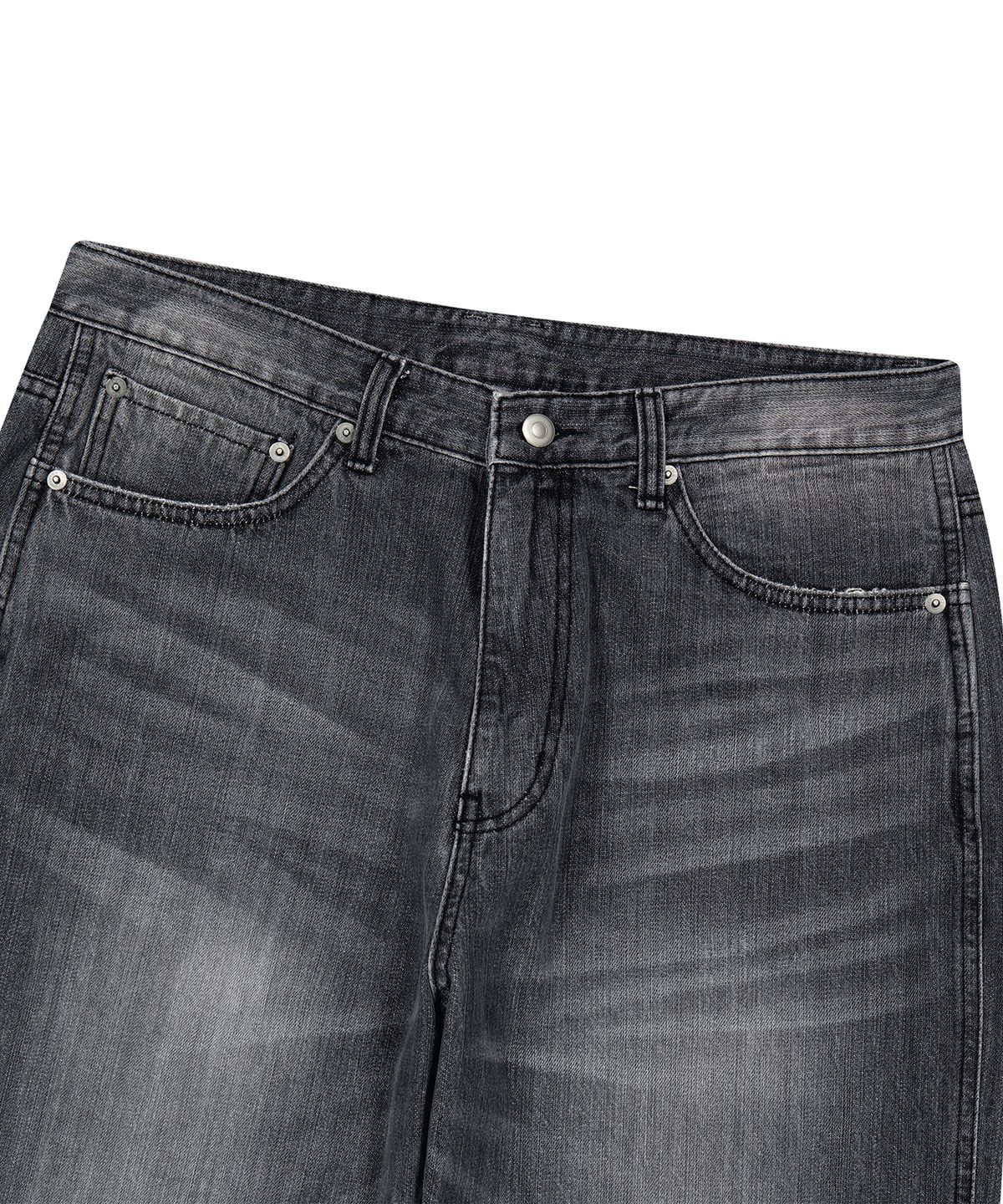 엔도어(ENDOOR) Fade denim pants (black)