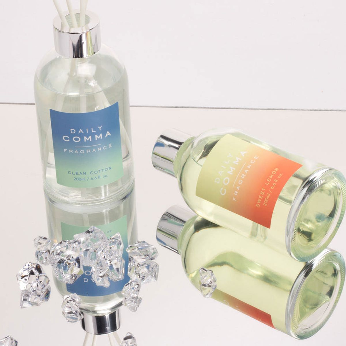 데일리콤마(DAILY COMMA) 오로라 그라데이션 디퓨저 200ml x 3개