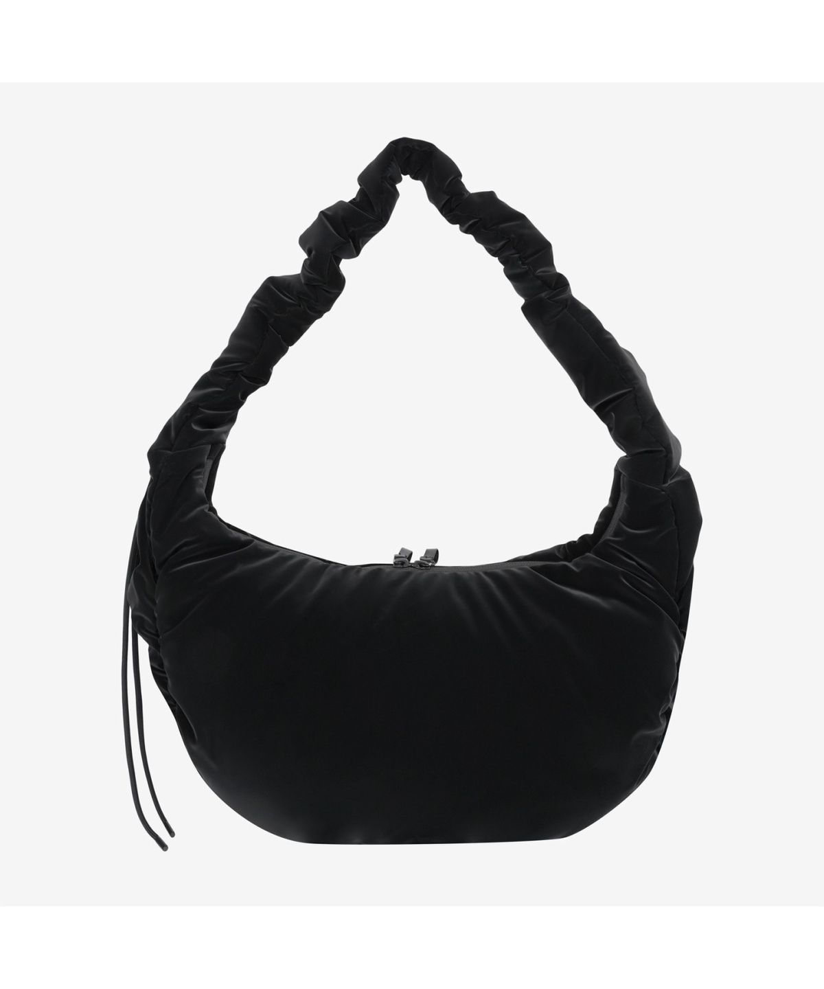 노스페이스(THE NORTH FACE) NN2PR67L 화이트라벨 보니 호보백 라지 패딩 MATT BLACK