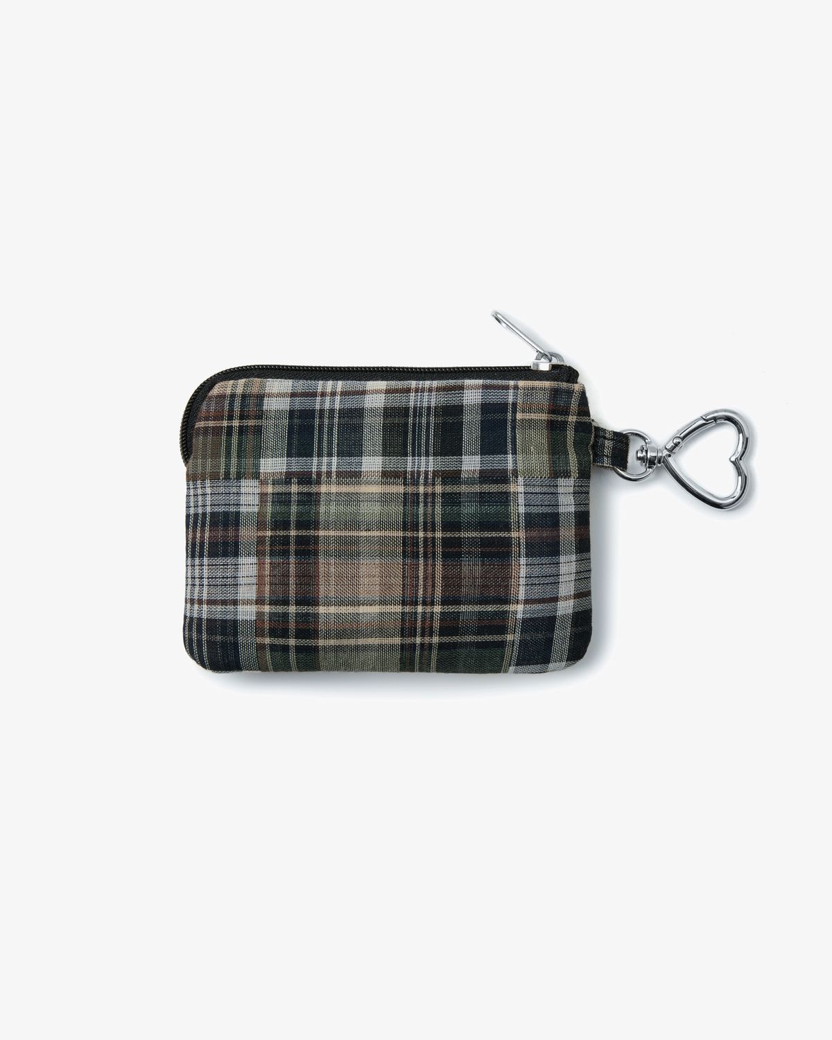 에이이에이이(AEAE) CHECK CARD POCKET [BROWN]