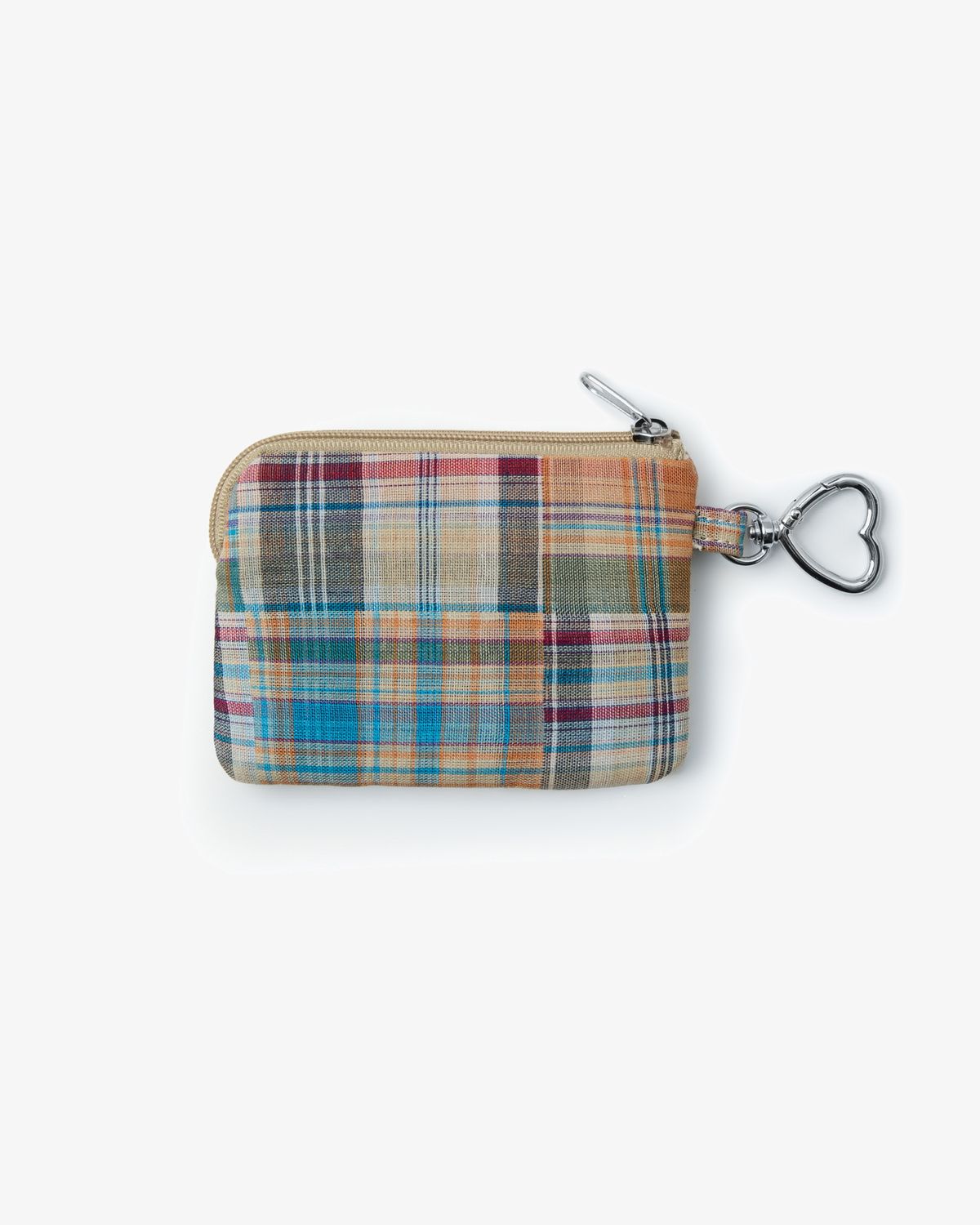 에이이에이이(AEAE) CHECK CARD POCKET [ORANGE]