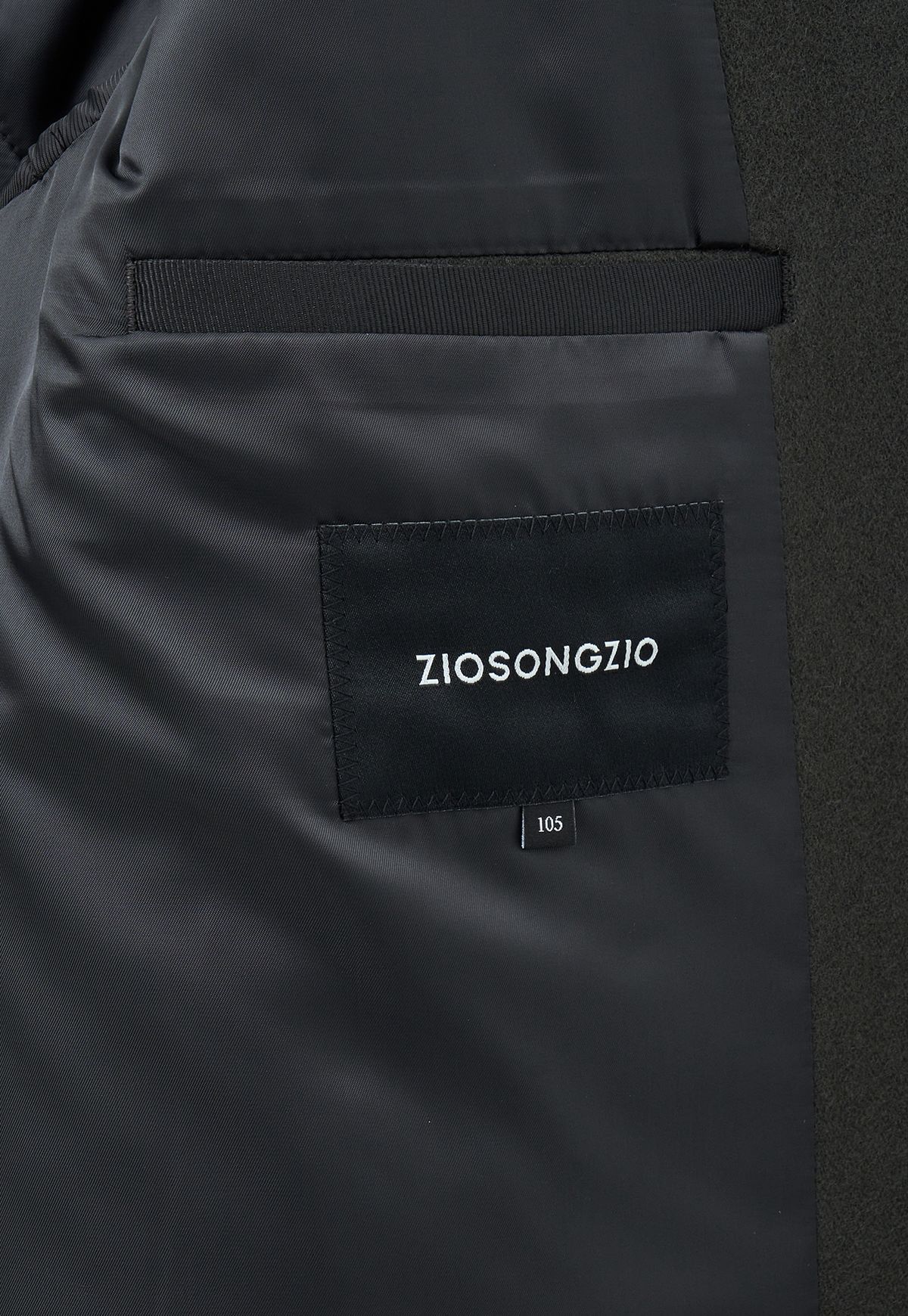 지오송지오(ZIOSONGZIO) 타임리스 발마칸 코트 그레이 ZH6CT611GY