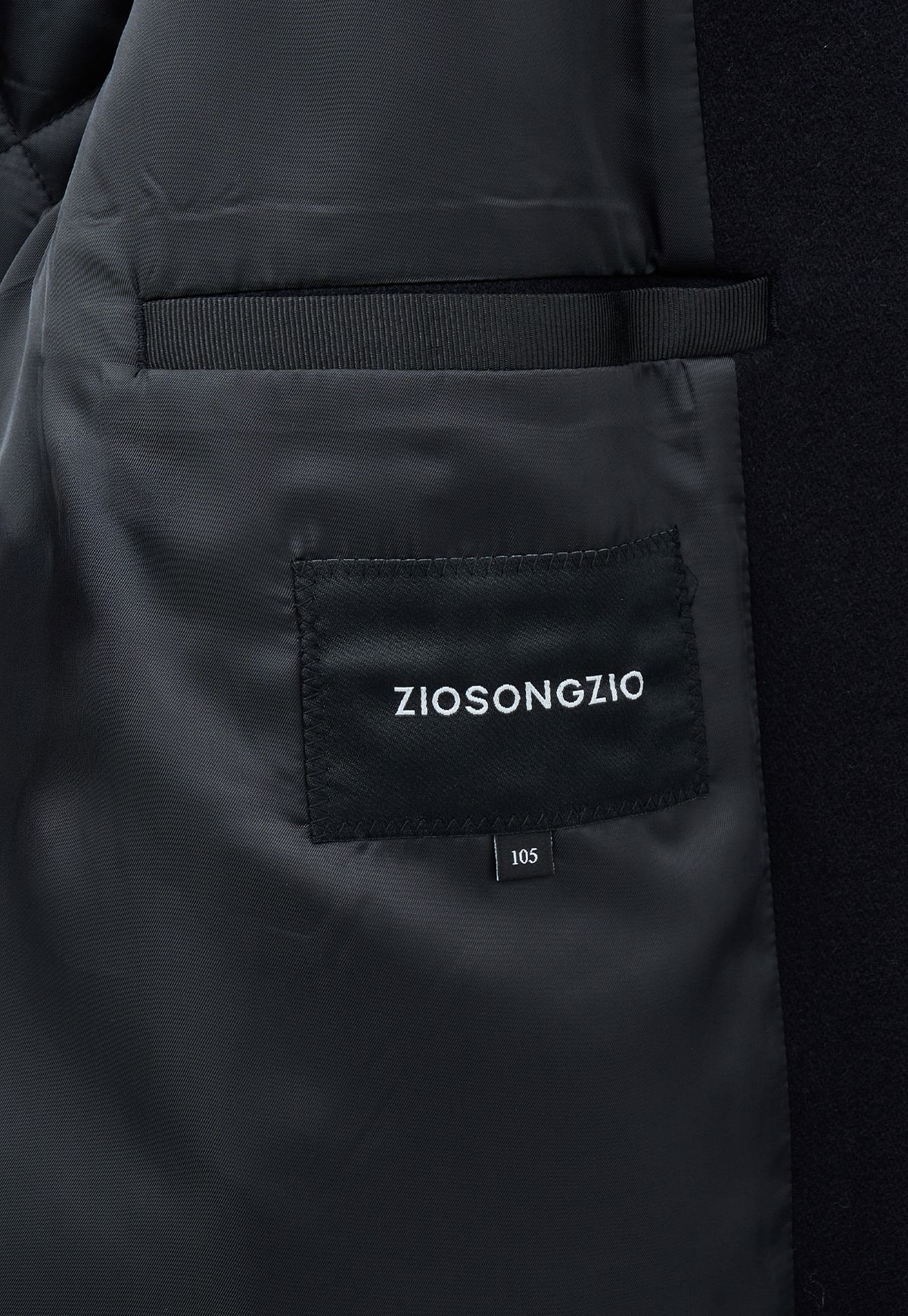 지오송지오(ZIOSONGZIO) 타임리스 발마칸 코트 네이비 ZH6CT610NY