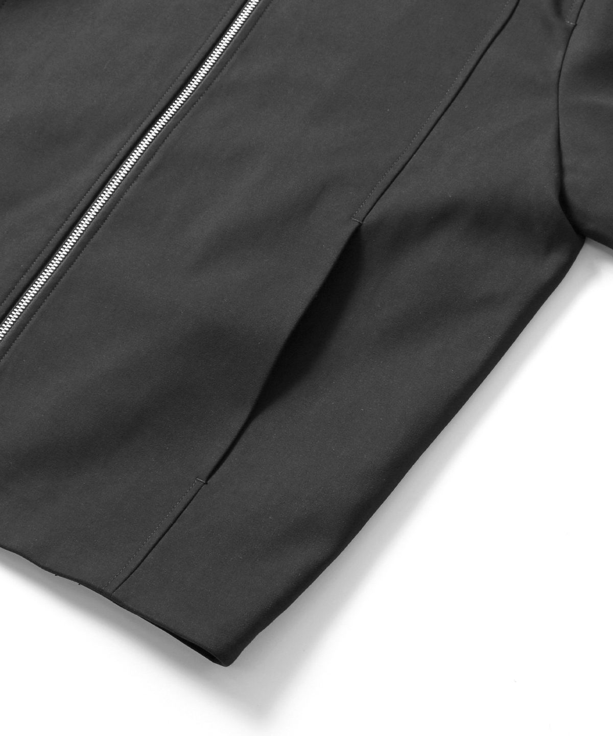 애드호크(ADHOC) 남성 칼라넥 풀집 블루종 (BLACK) (HB9UJ02)